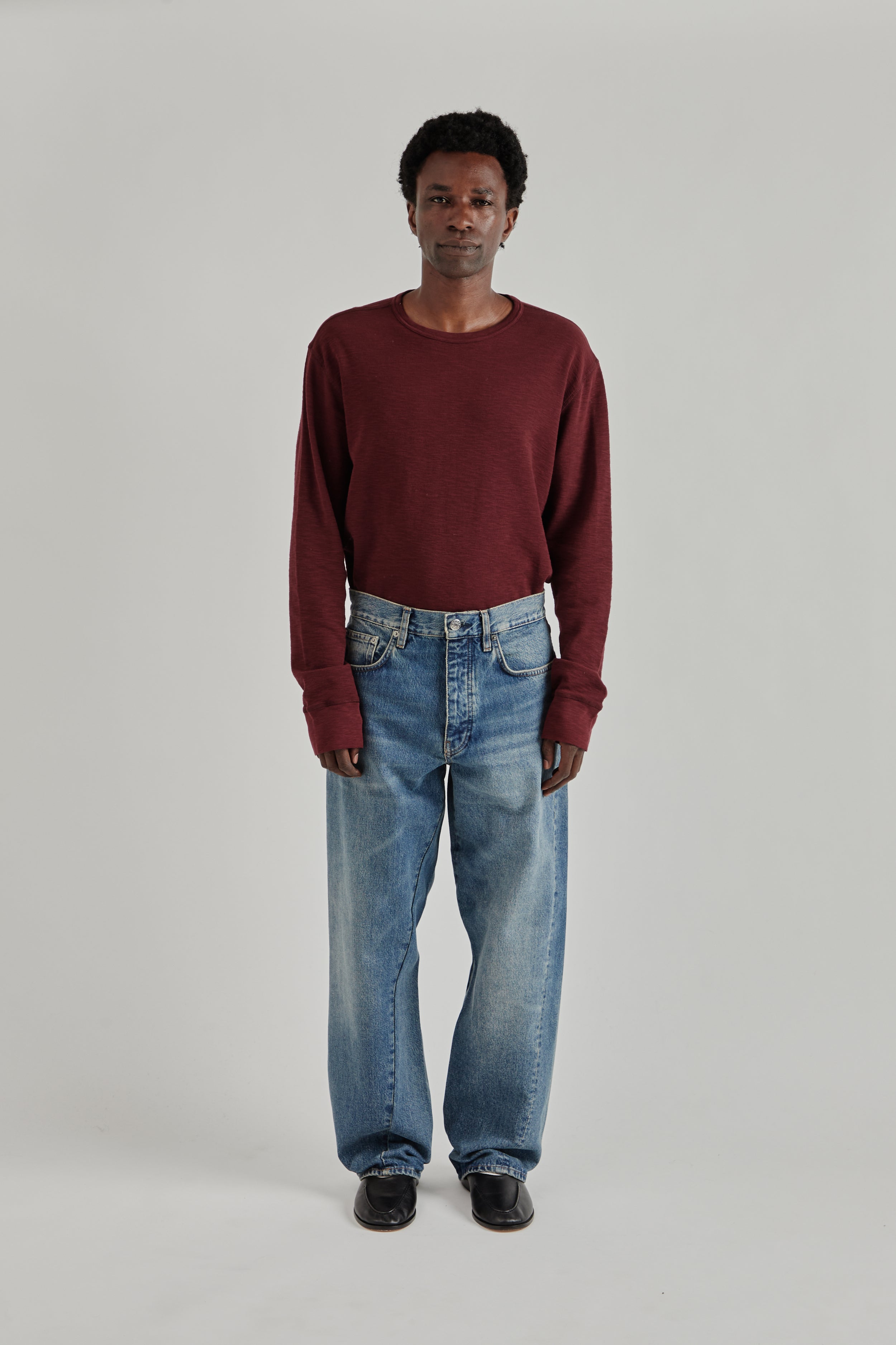 Sunflower Wide Twist Denim - Dark Blue Vintage | Wallace