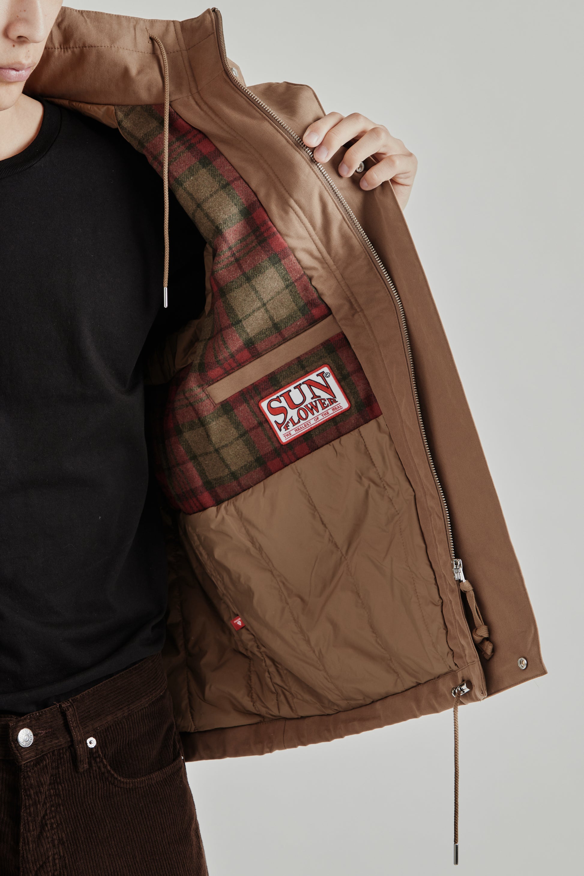 Sunflower FW26 Winter Field Jacket Khaki1907