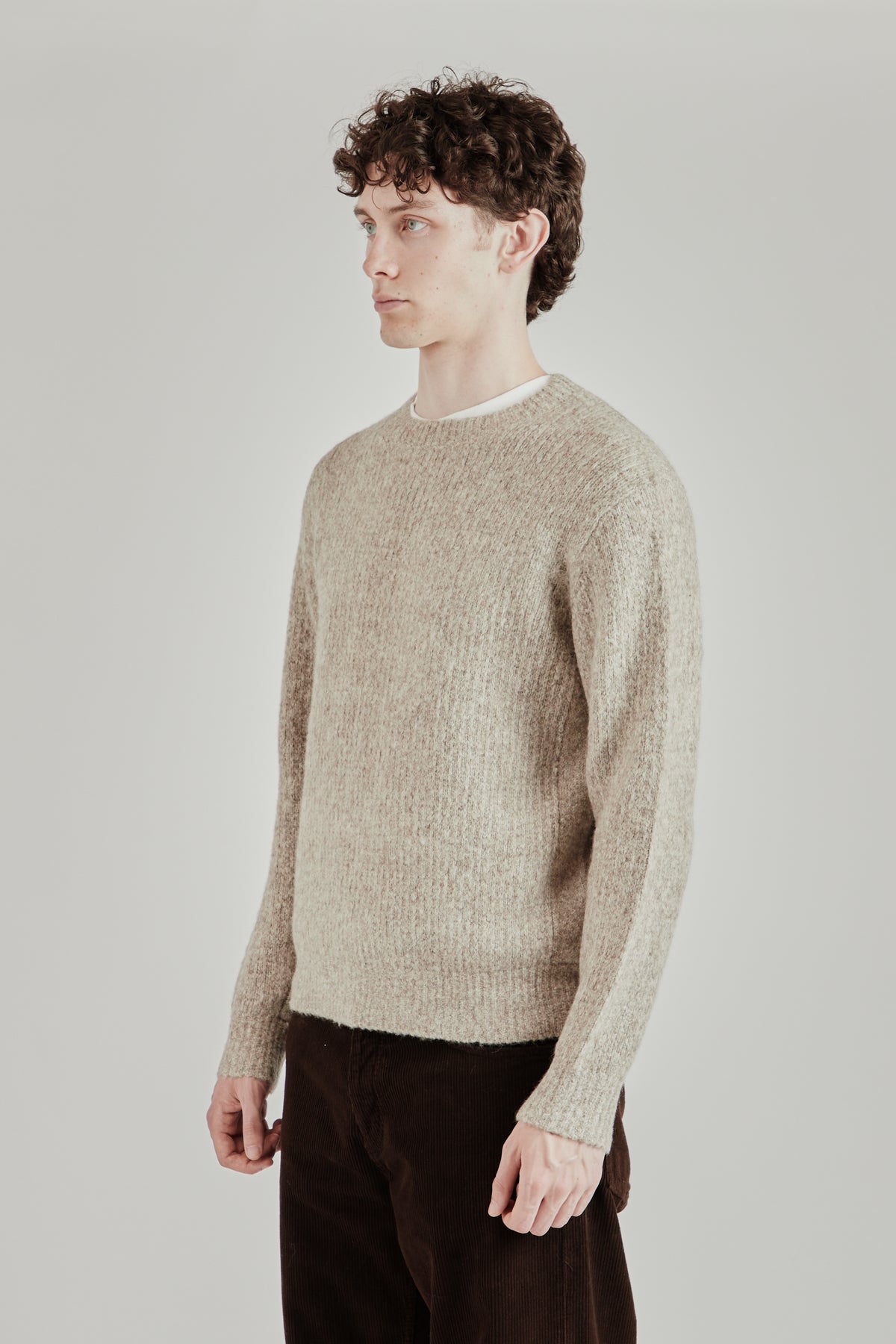Yak Sweater - Dark Oat