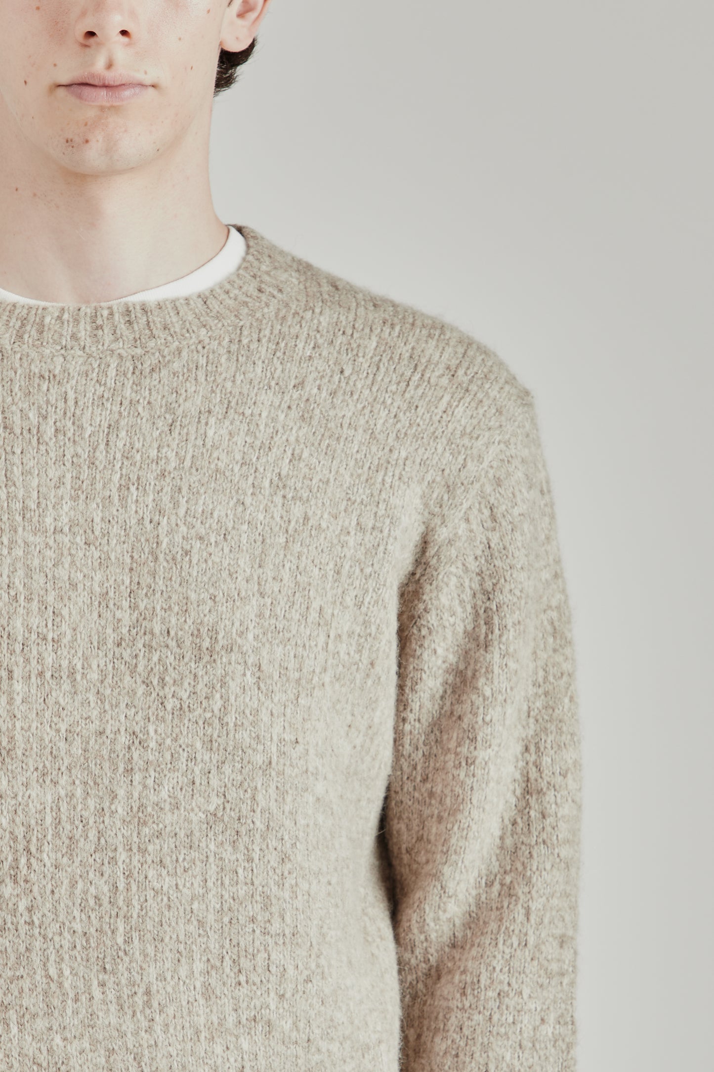 Yak Sweater - Dark Oat