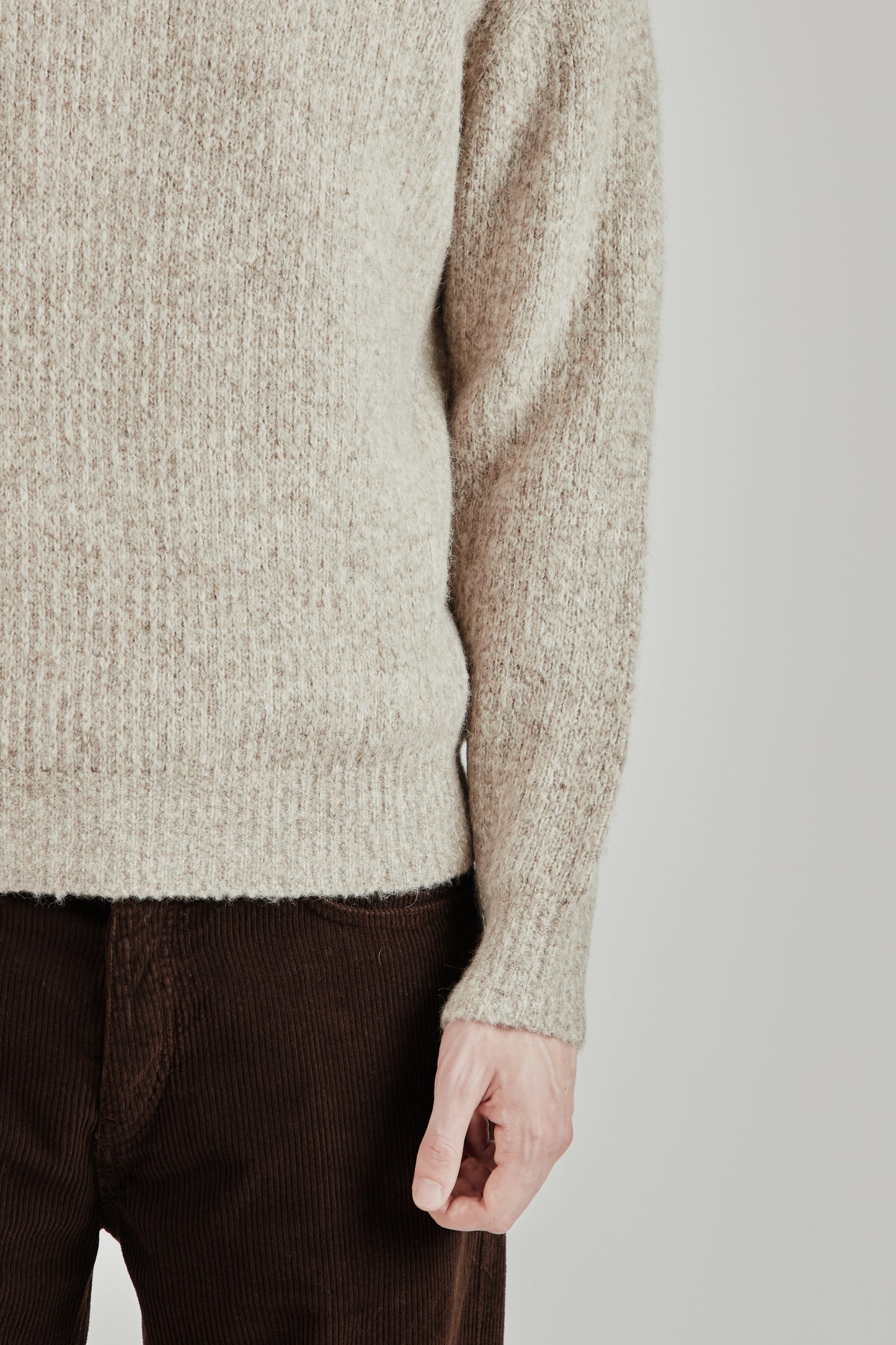 Yak Sweater - Dark Oat