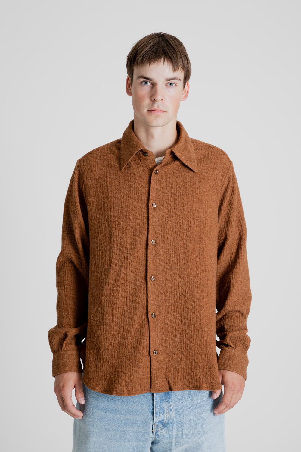 Sunflower Please Shirt in Brown | Wallace Mercantile Shop