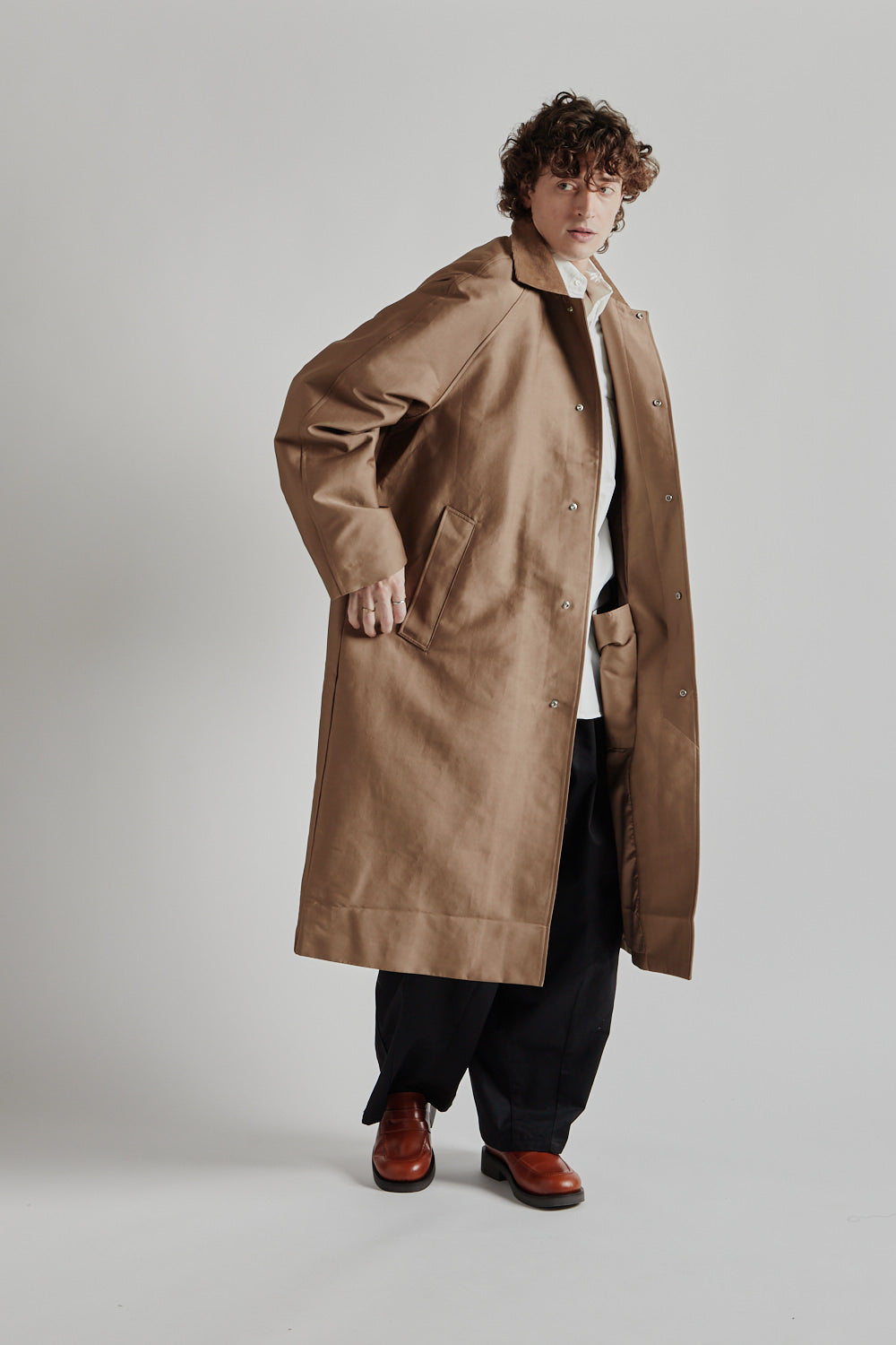 Sunflower Raglan Coat - Sand | Wallace Mercantile Shop