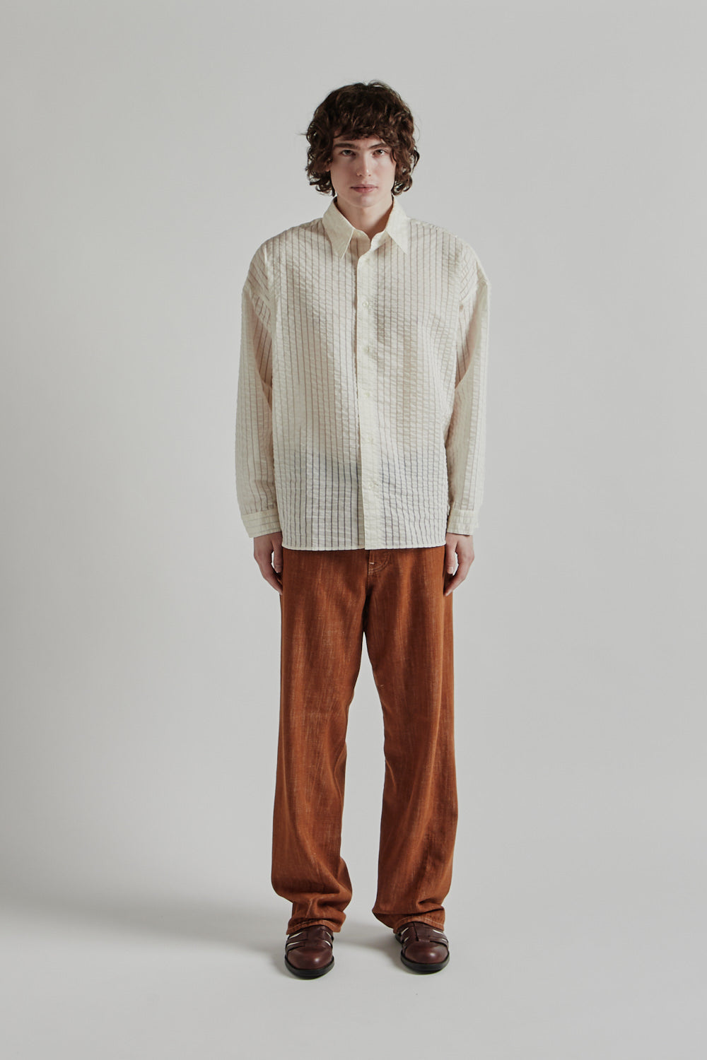 Sunflower Stable Shirt - Off White | Wallace Mercantile Shop