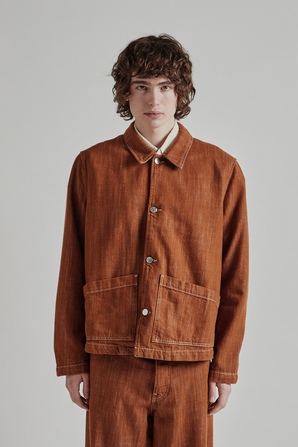 Worker Jacket - Light Brown - Wallace Mercantile Shop