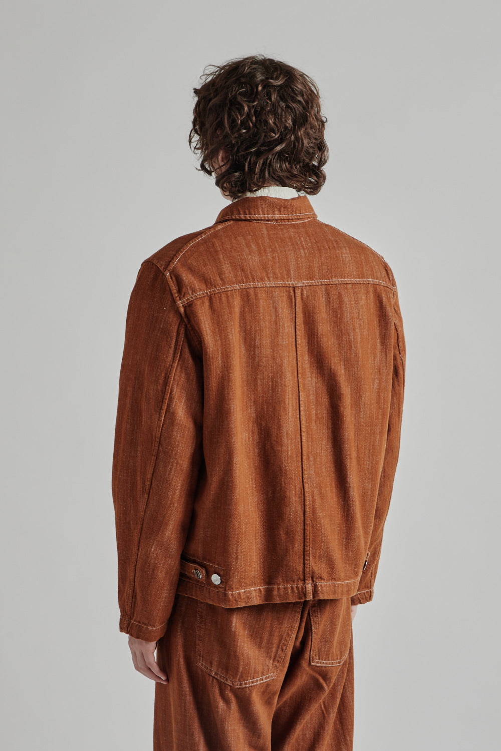 Worker Jacket - Light Brown - Wallace Mercantile Shop