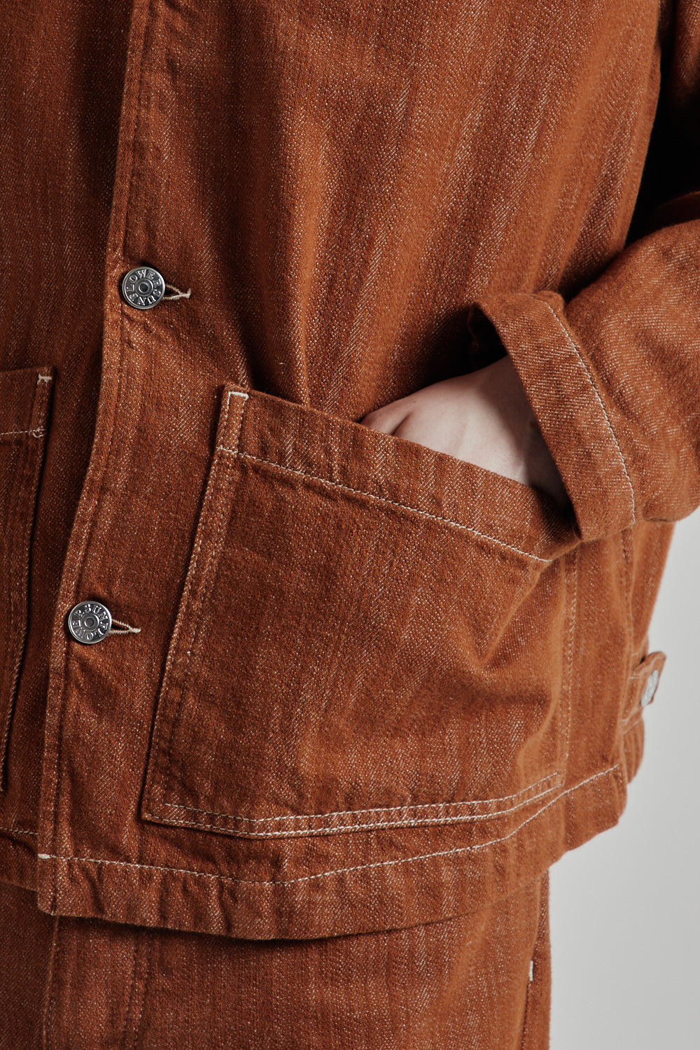 Worker Jacket - Light Brown - Wallace Mercantile Shop