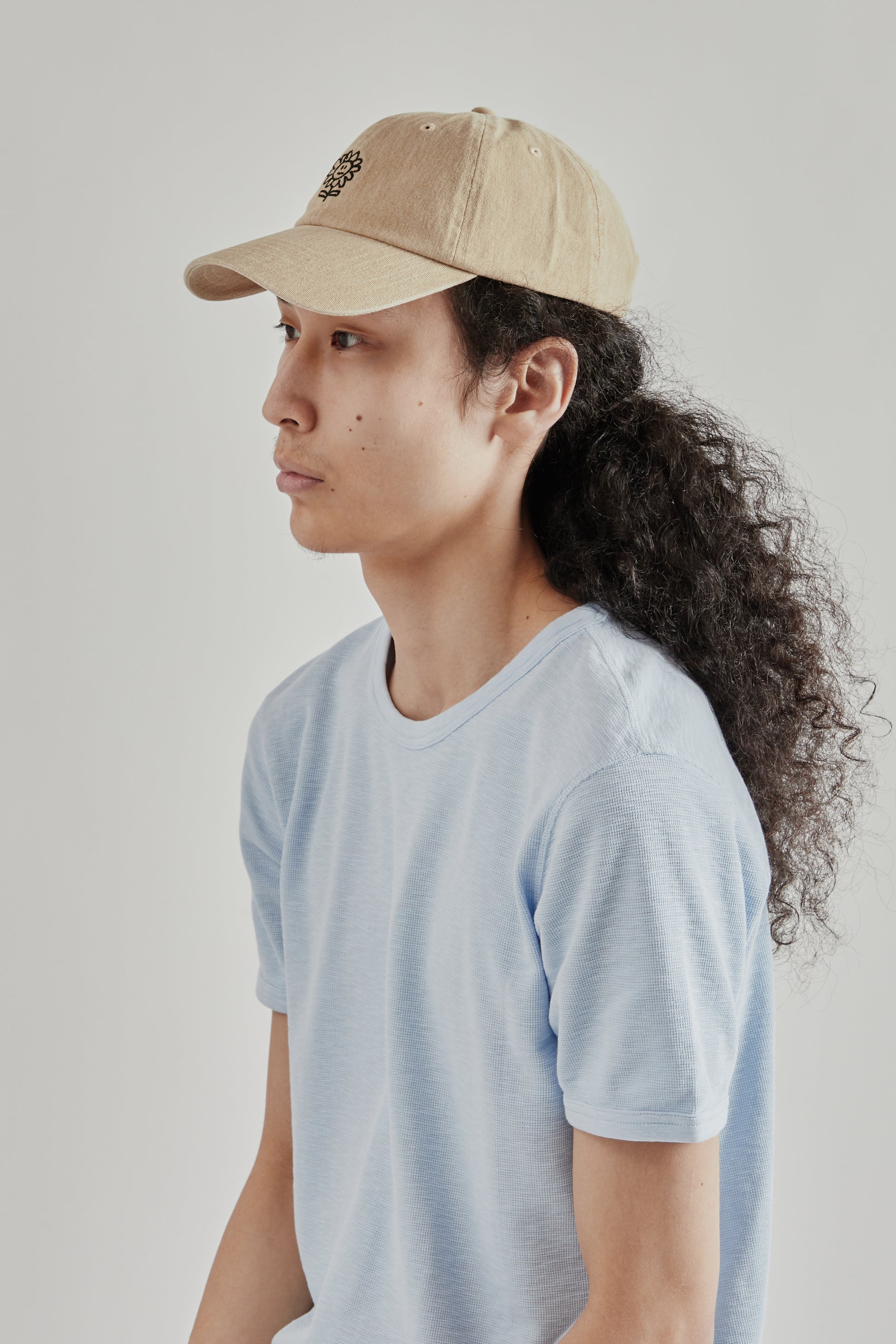 Sunflower SS26 Distressed Dad Cap Dark Sand1457