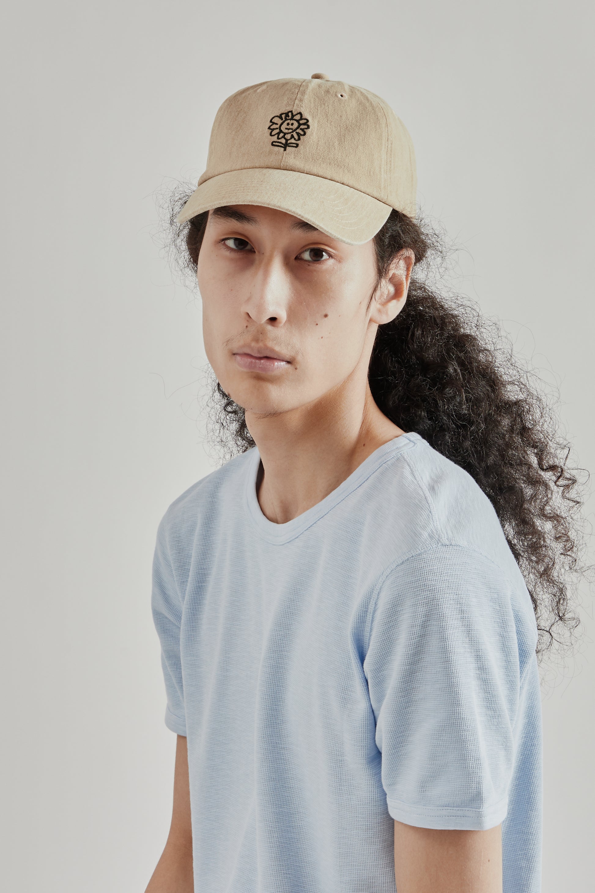 Sunflower SS26 Distressed Dad Cap Dark Sand1459