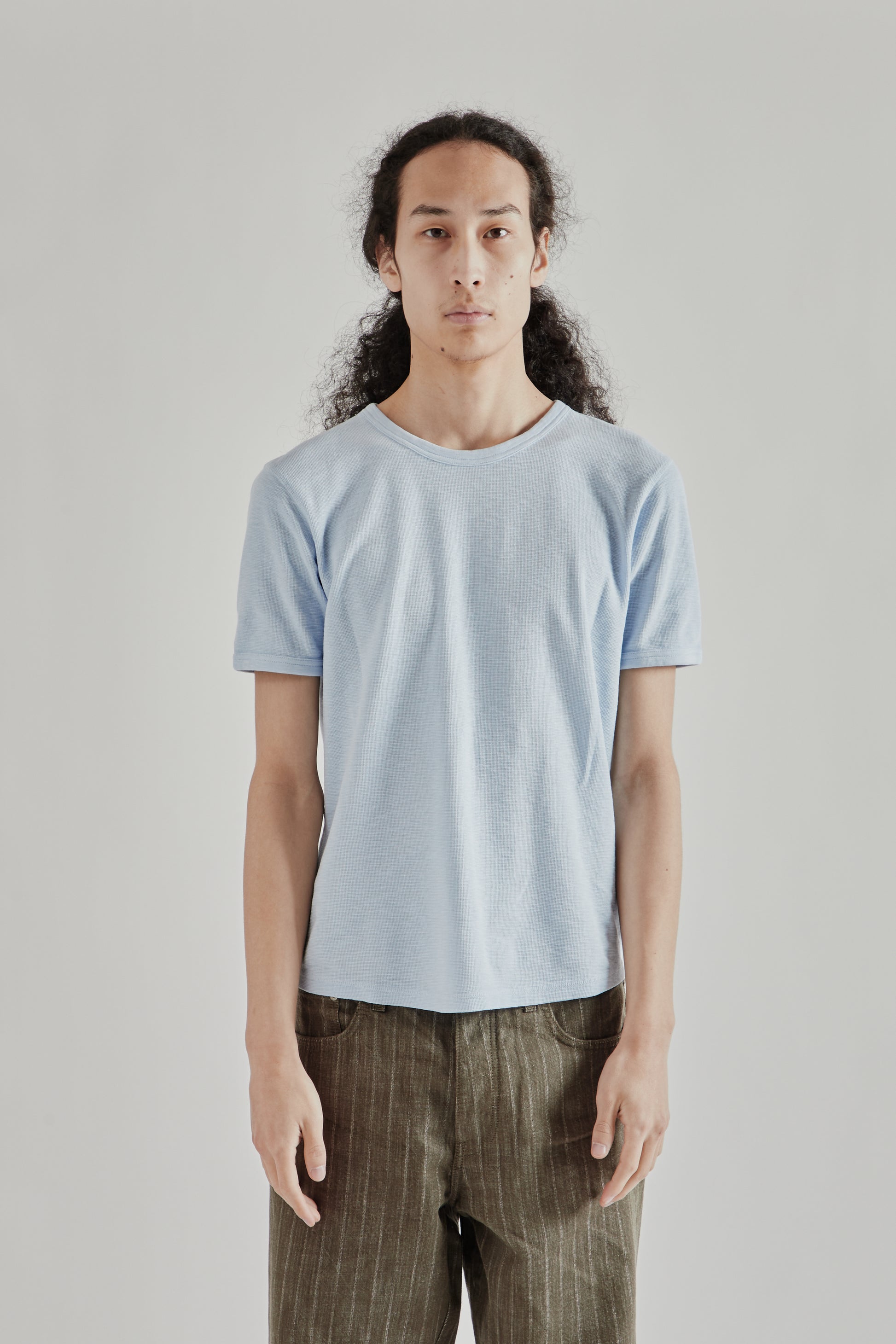 Sunflower SS26 Jagger Waffle Light Blue1465