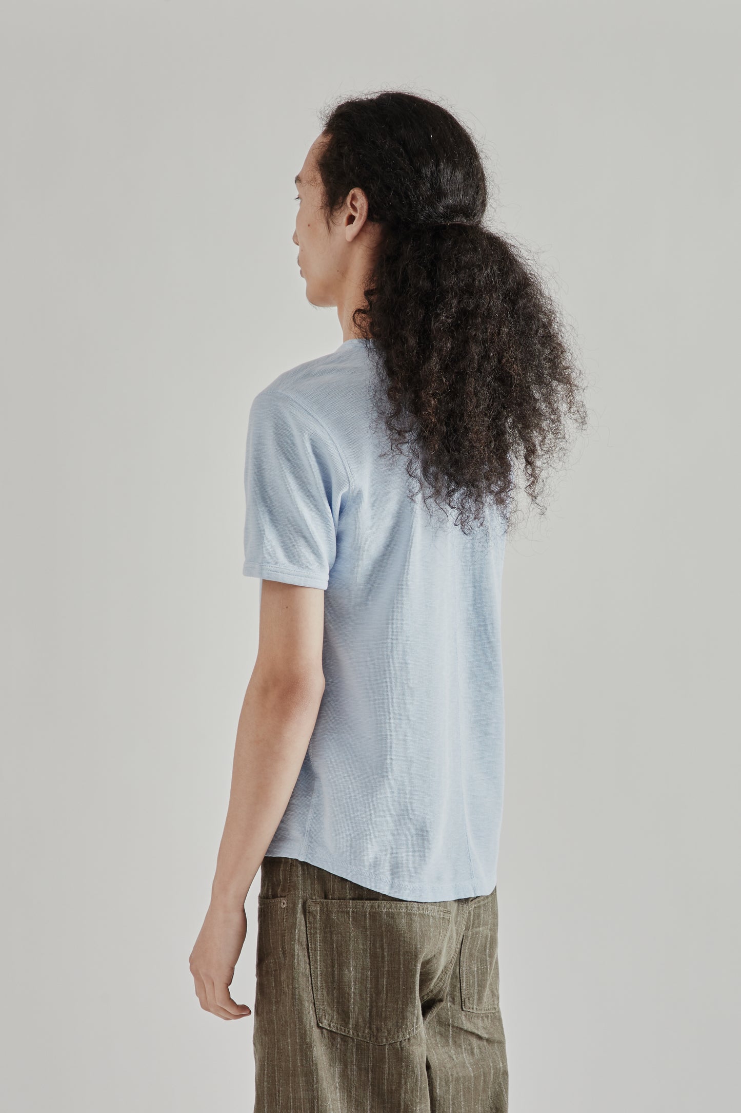 Sunflower SS26 Jagger Waffle Light Blue1471