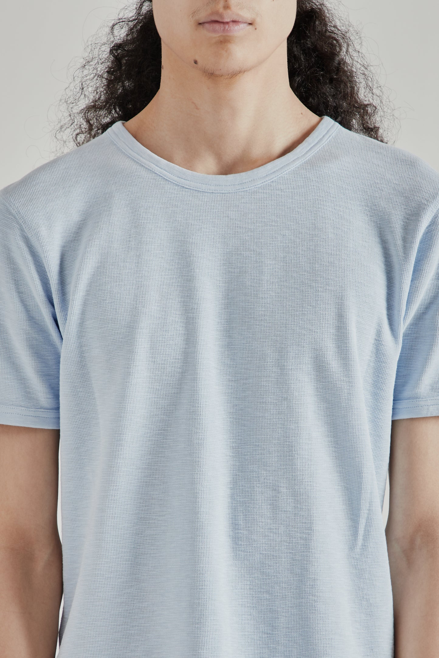 Sunflower SS26 Jagger Waffle Light Blue1476