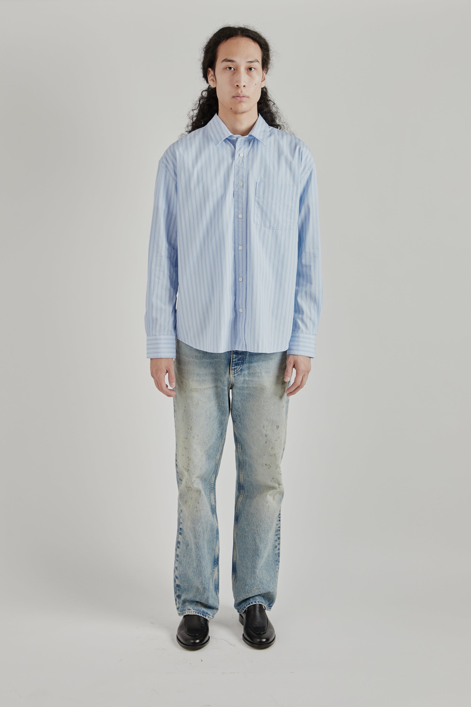 Sunflower SS26 New Base Shirt Blue1869