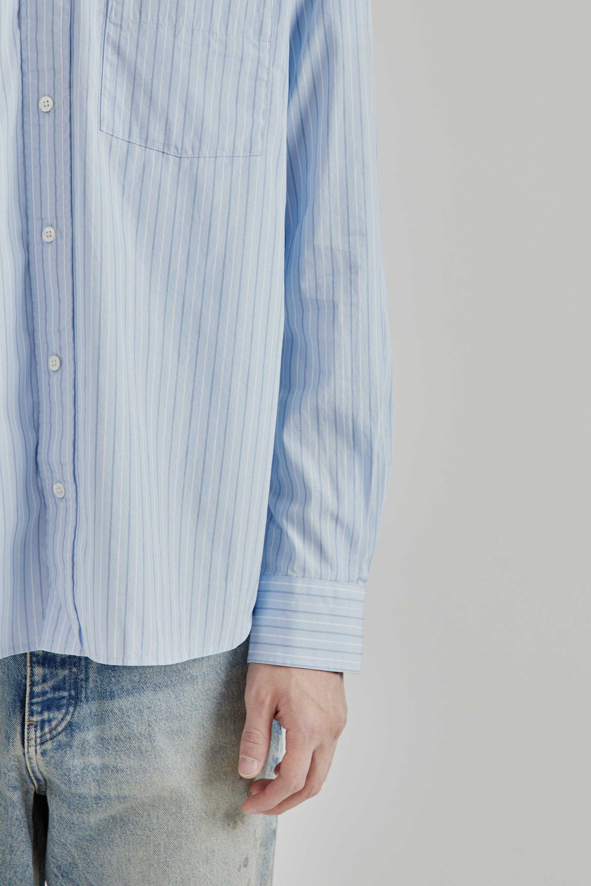 Sunflower SS26 New Base Shirt Blue1884