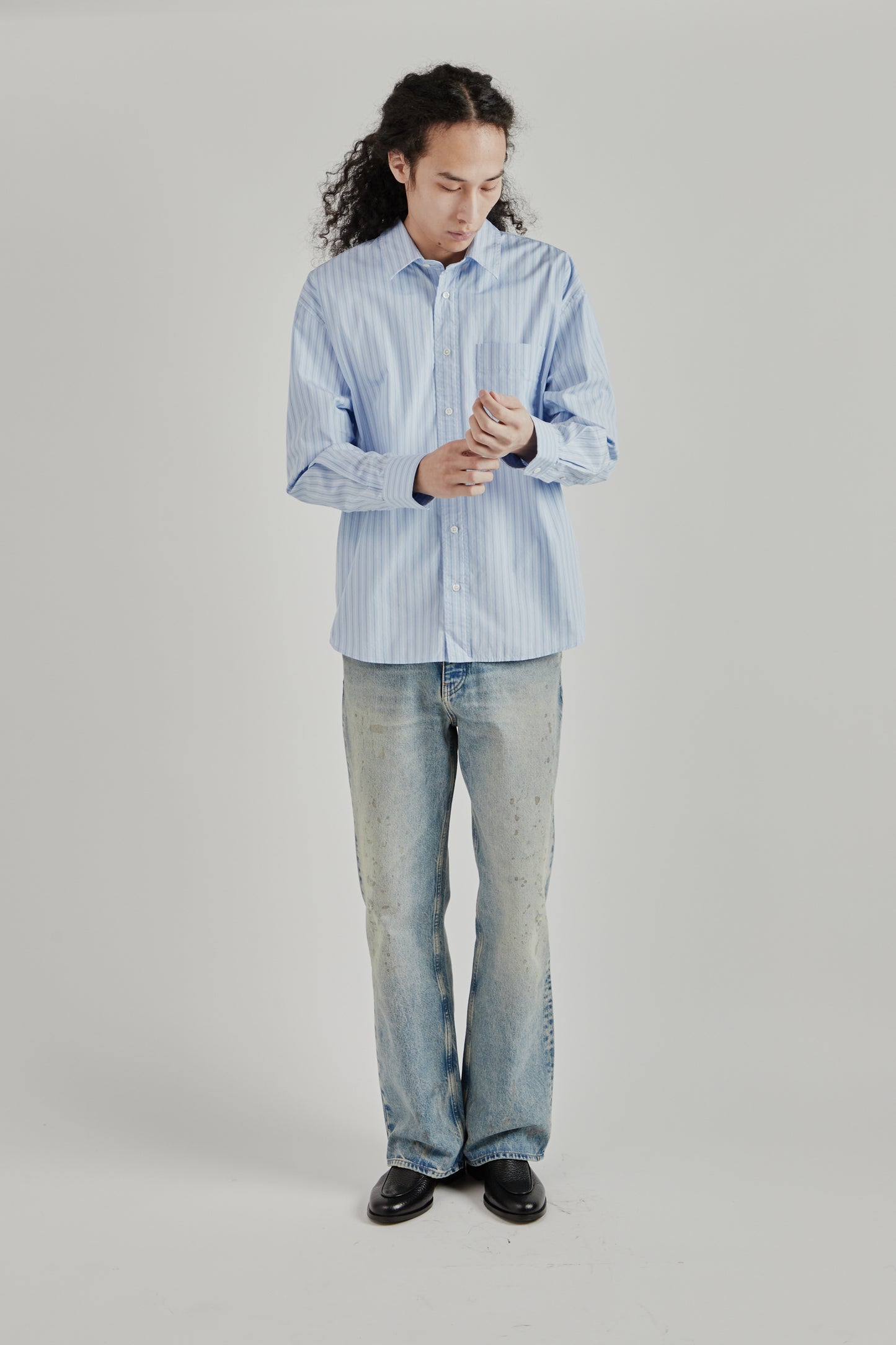 Sunflower SS26 New Base Shirt Blue1886