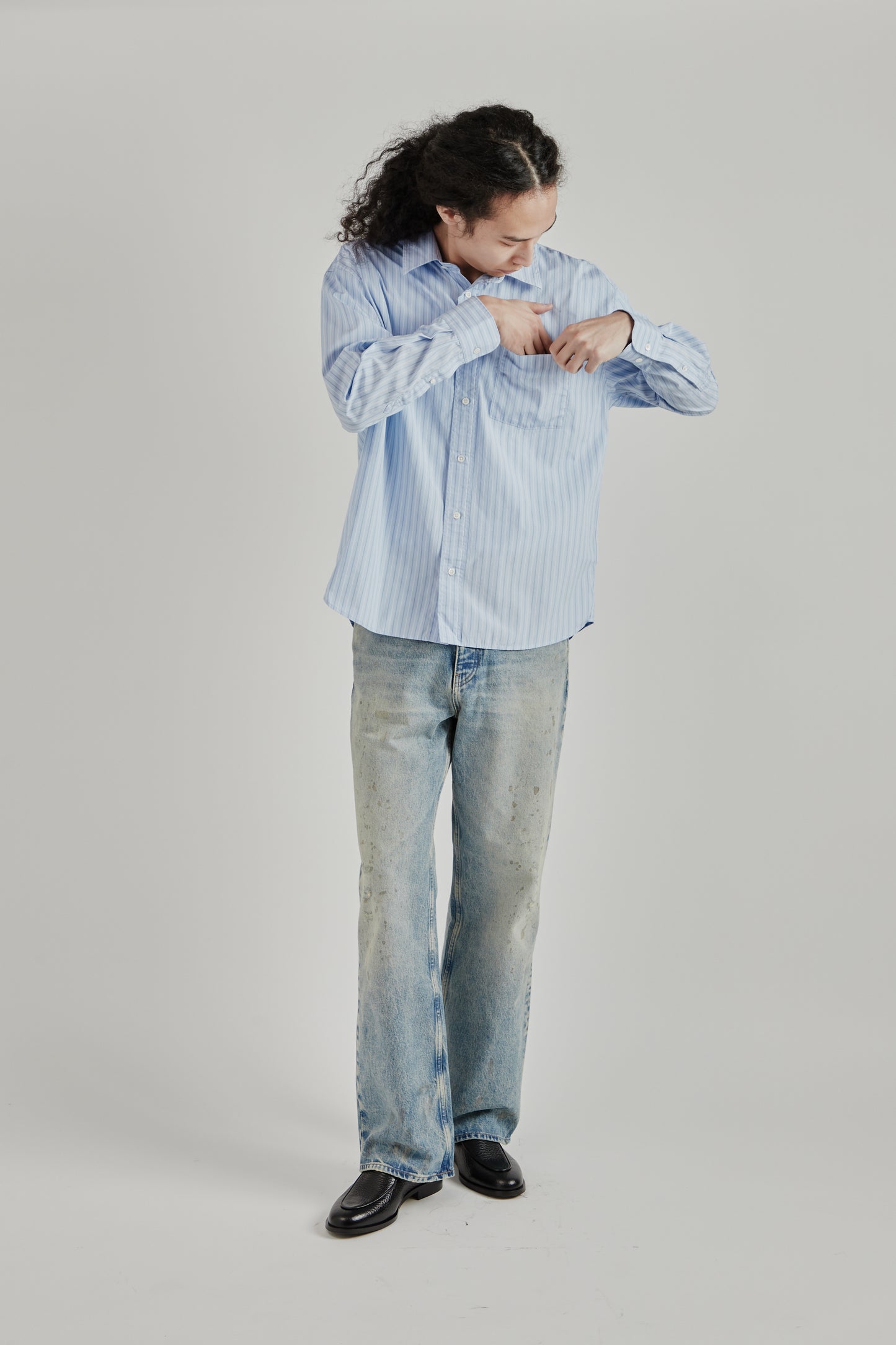 Sunflower SS26 New Base Shirt Blue1889