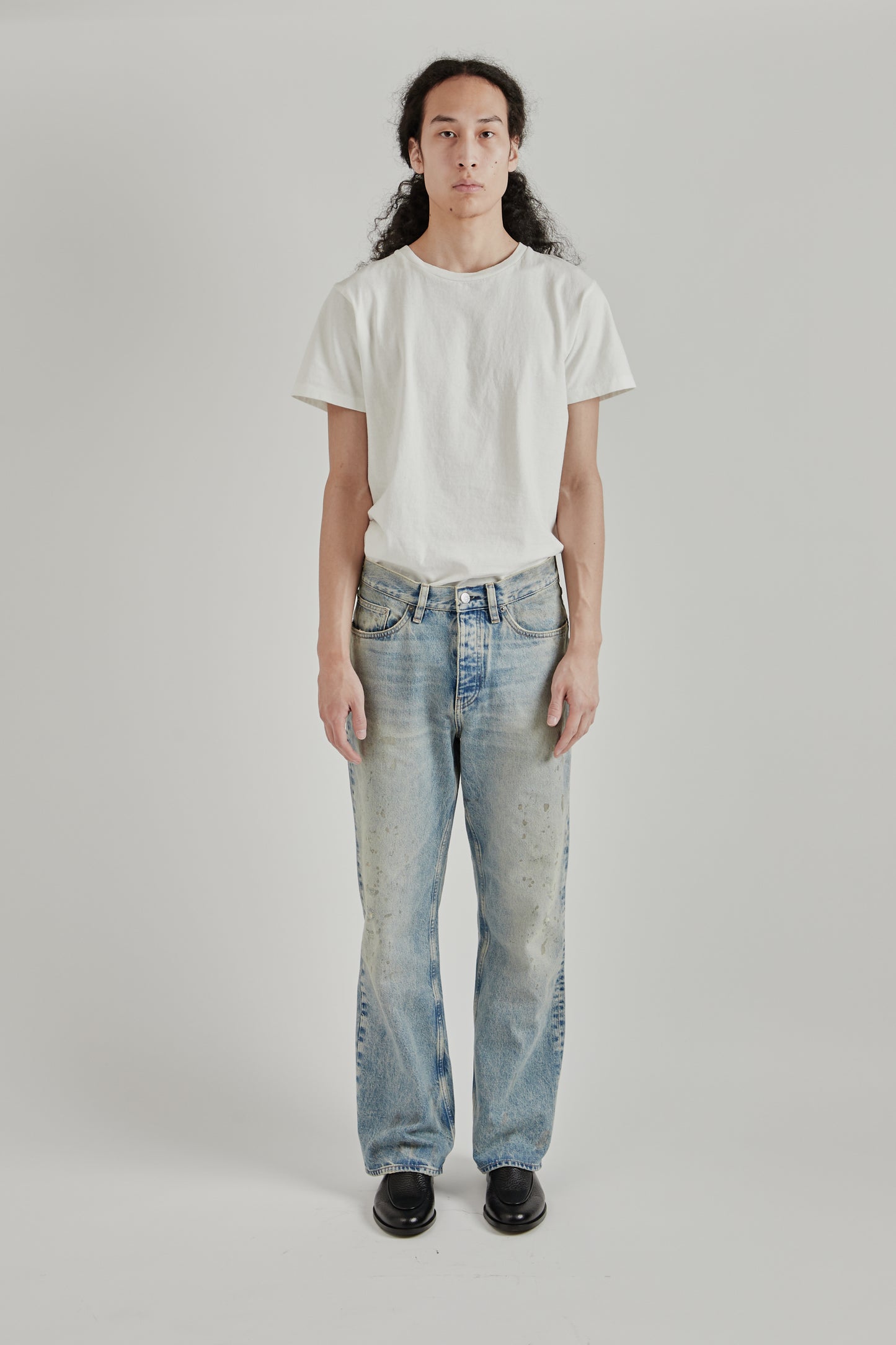 Sunflower SS26 Relaxed Boot Paint Worn1844