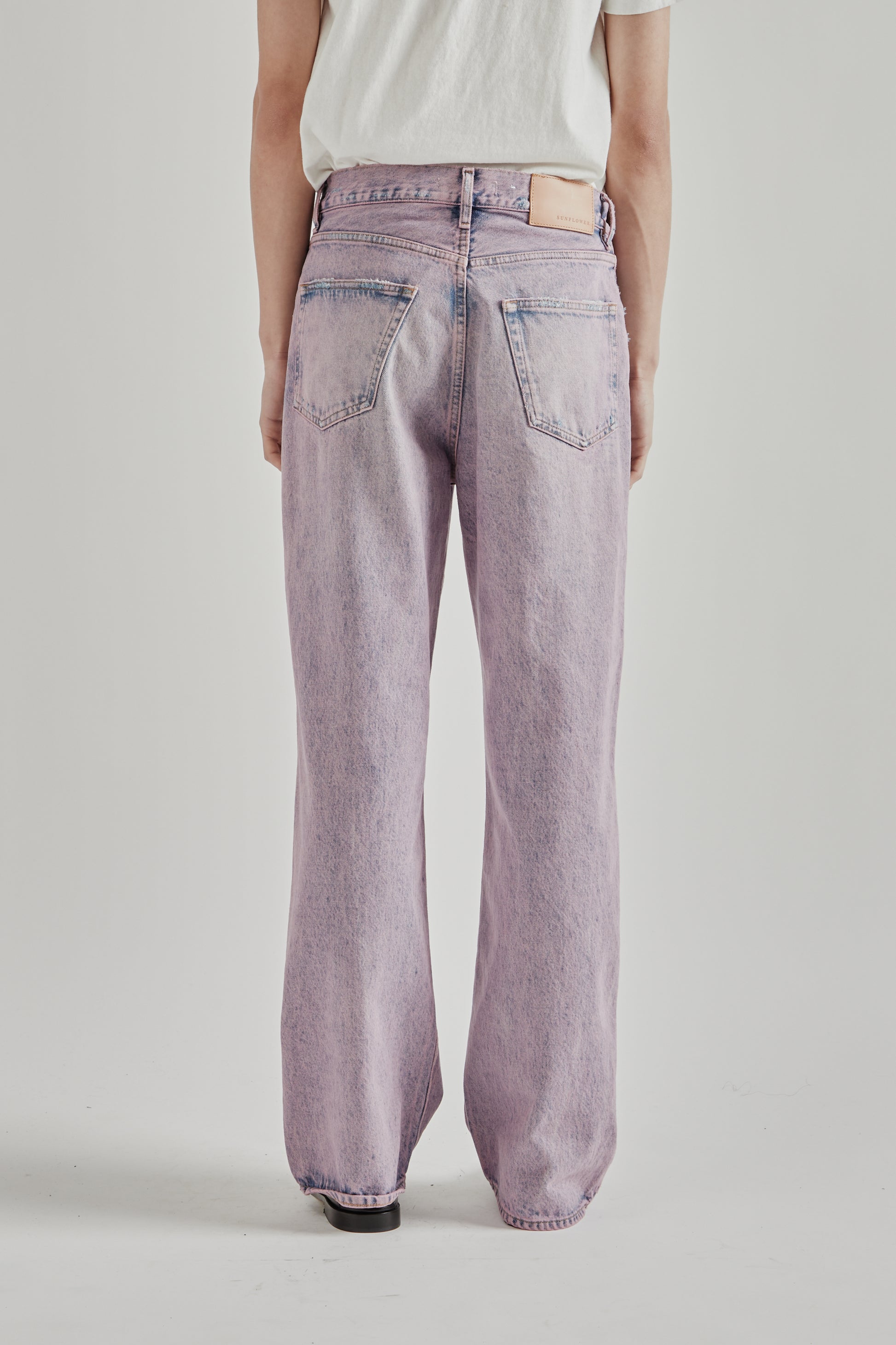 Sunflower SS26 Relaxed Boot Pink Coat 1123