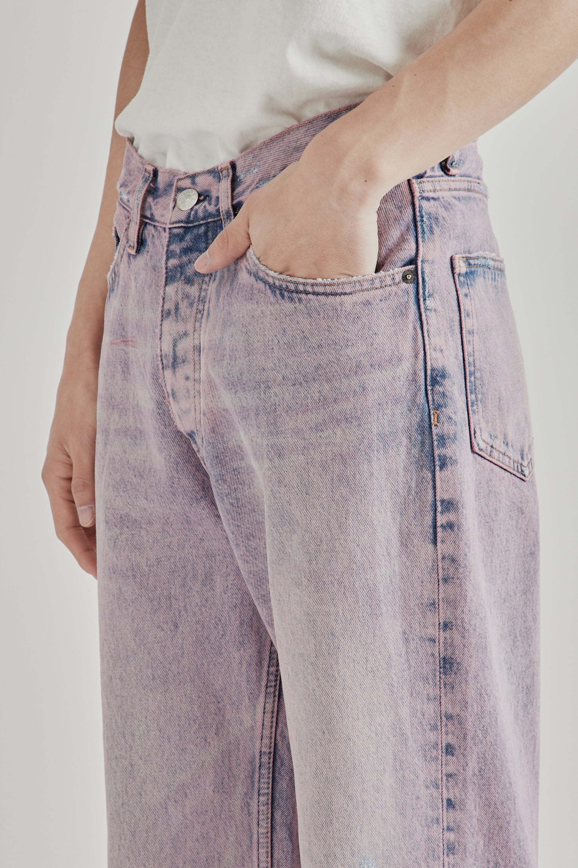 Sunflower SS26 Relaxed Boot Pink Coat 1128