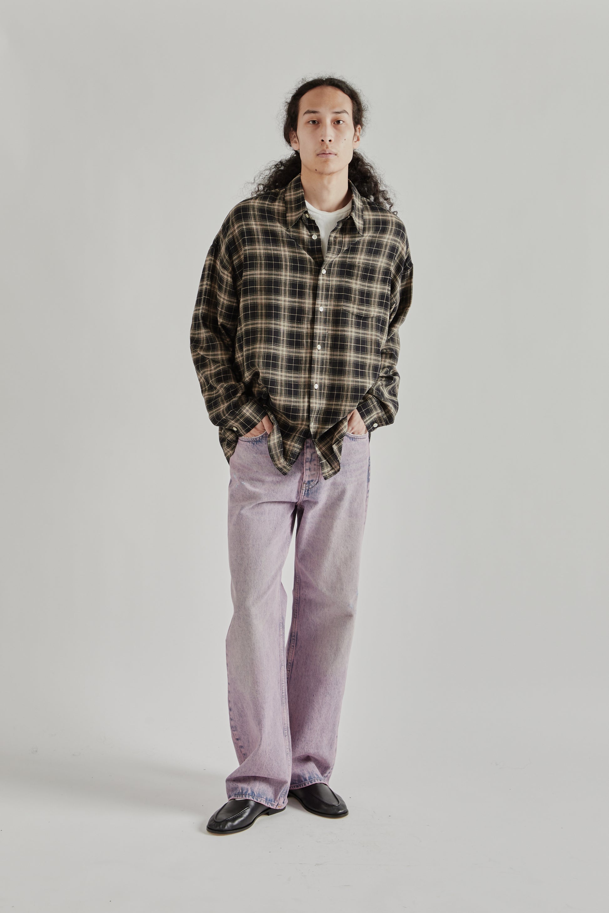 Sunflower SS26 Relaxed Boot Pink Coat 1131