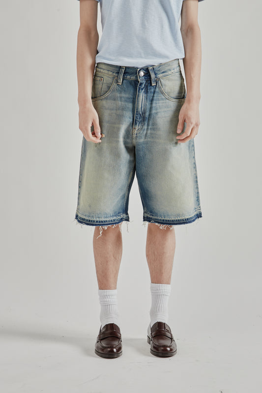 Sunflower SS26 Super Wide Short Well-Worn Blue1542