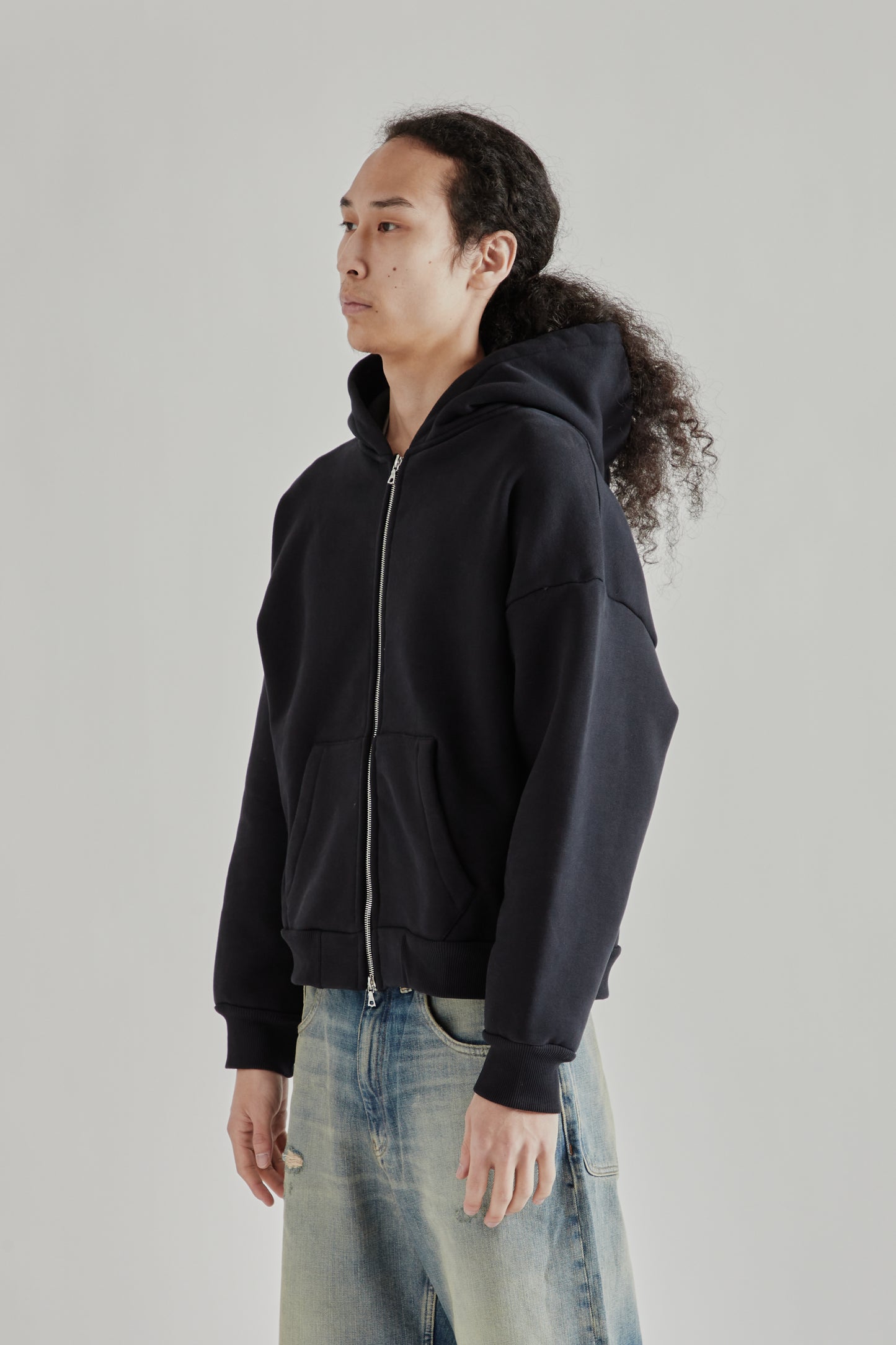Sunflower SS26 Sweat Jacket Black1515