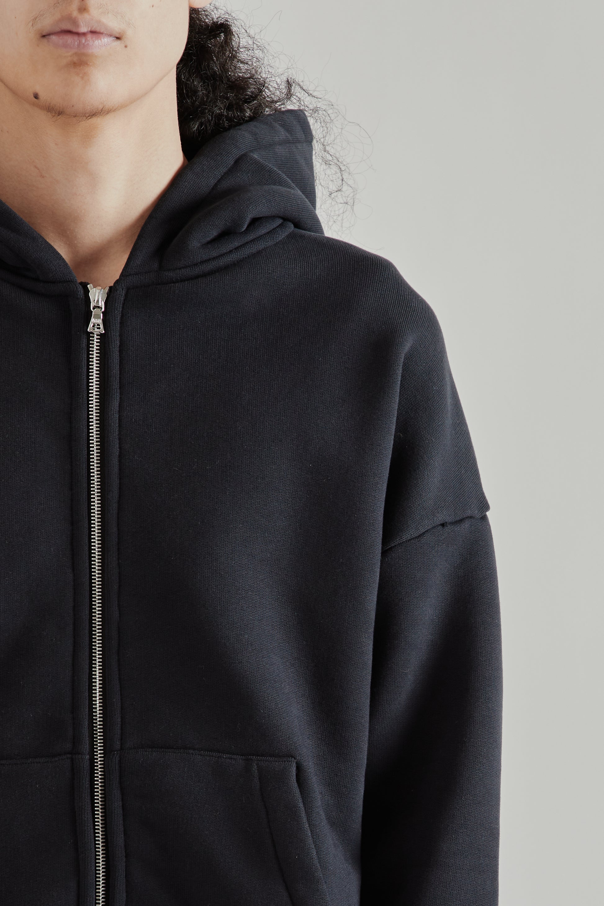 Sunflower SS26 Sweat Jacket Black1524