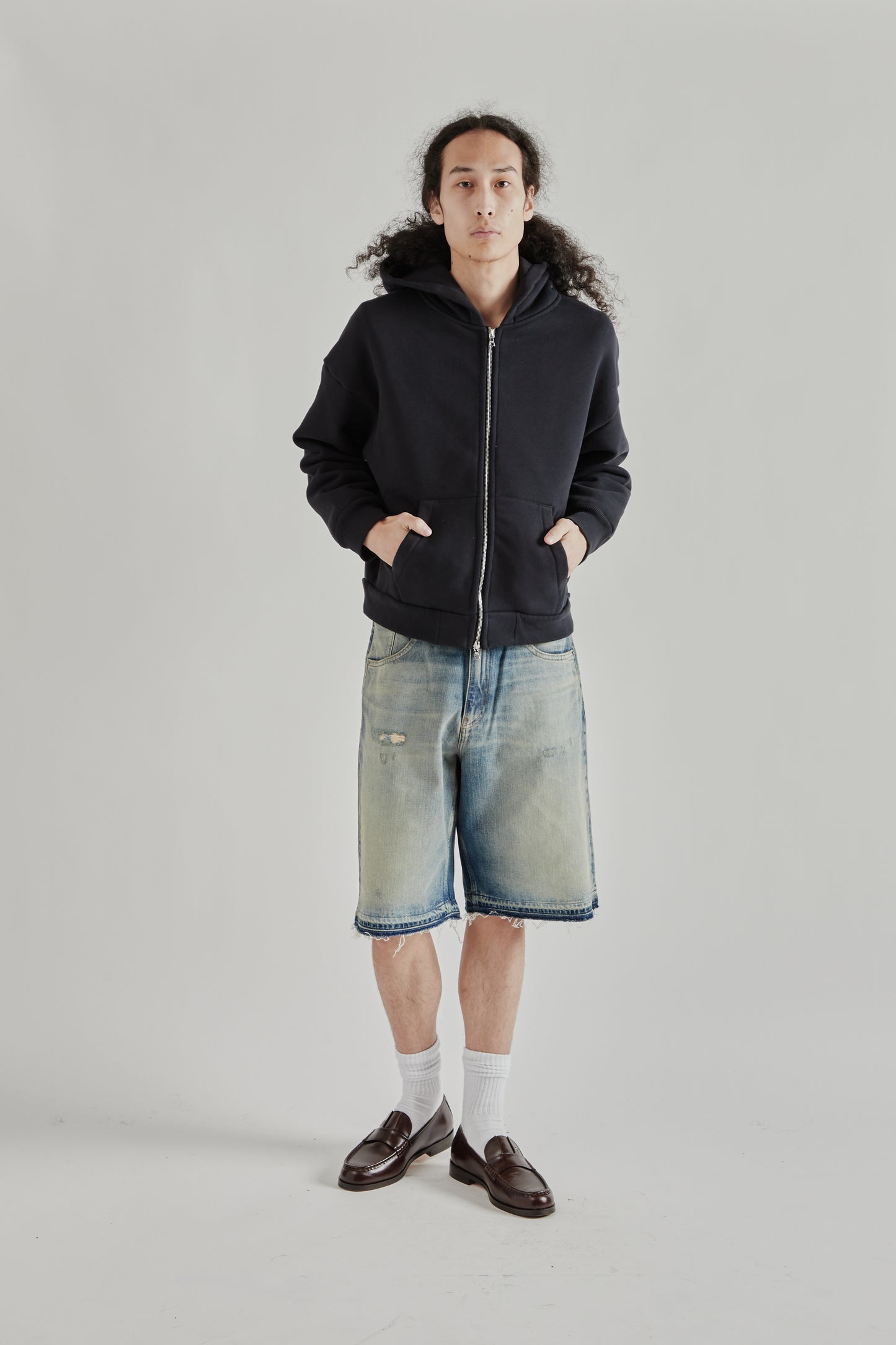 Sunflower SS26 Sweat Jacket Black1533