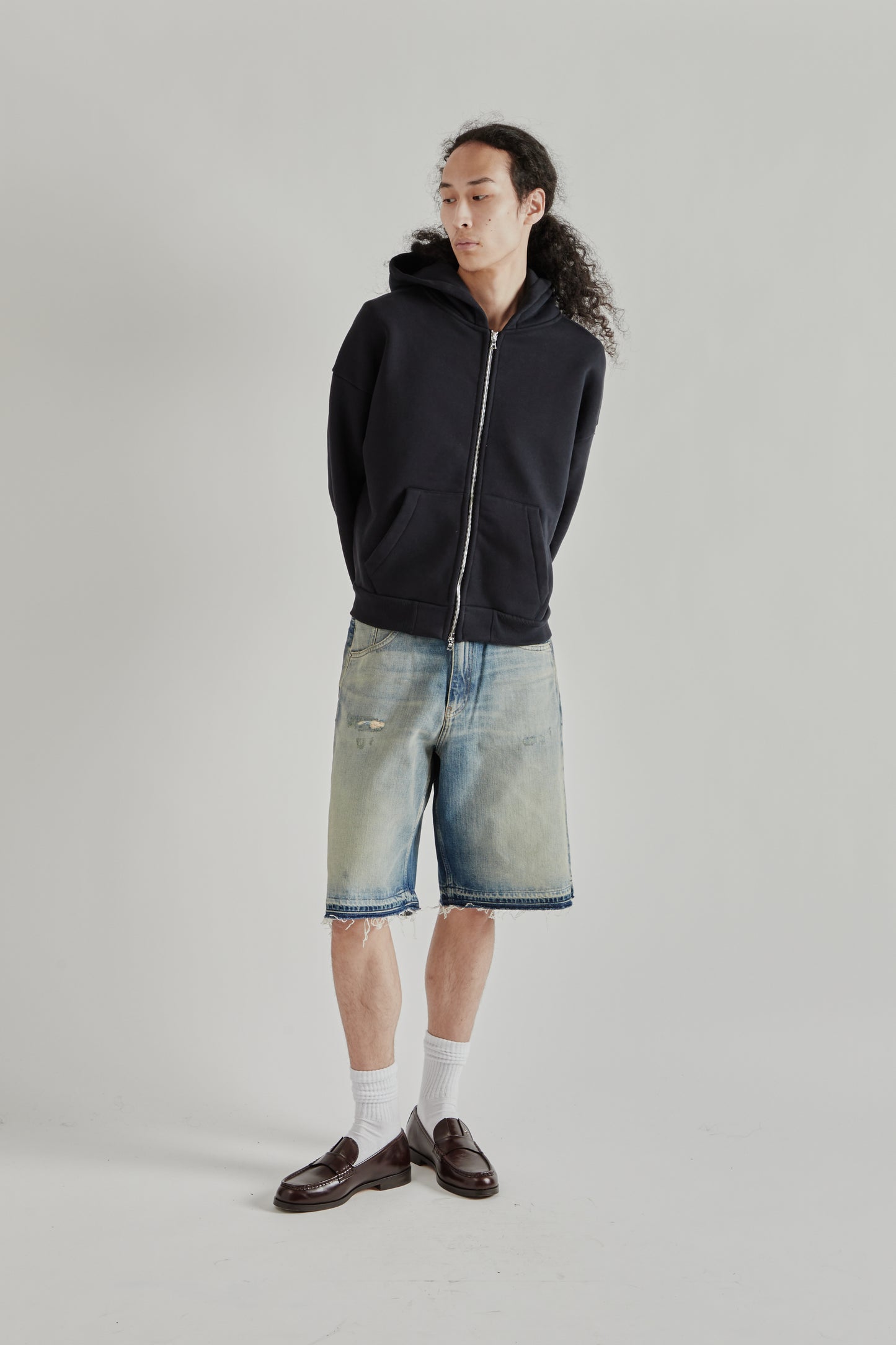 Sunflower SS26 Sweat Jacket Black1538