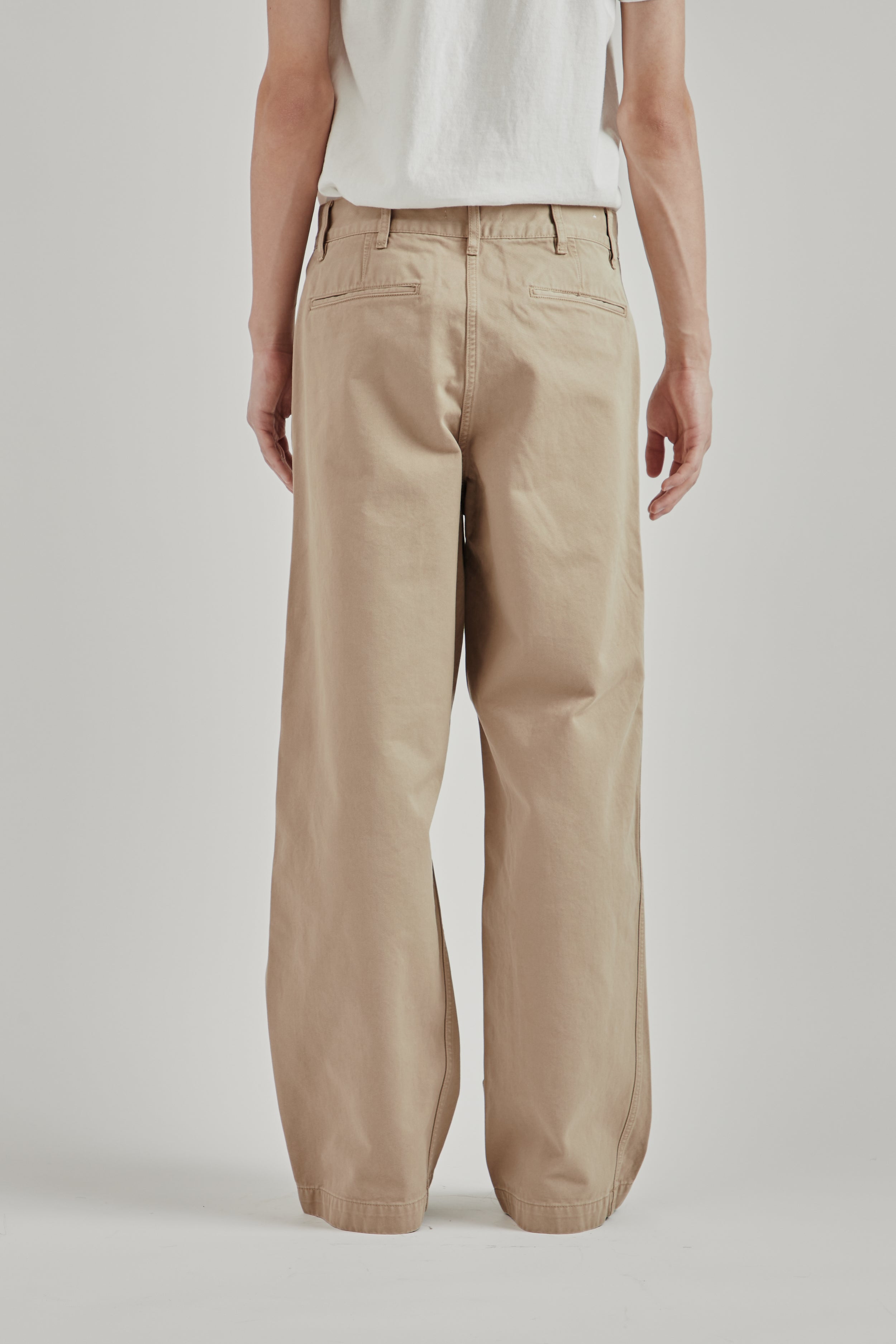Sunflower Wide Twist Chino - Khaki | Wallace Mercantile Shop