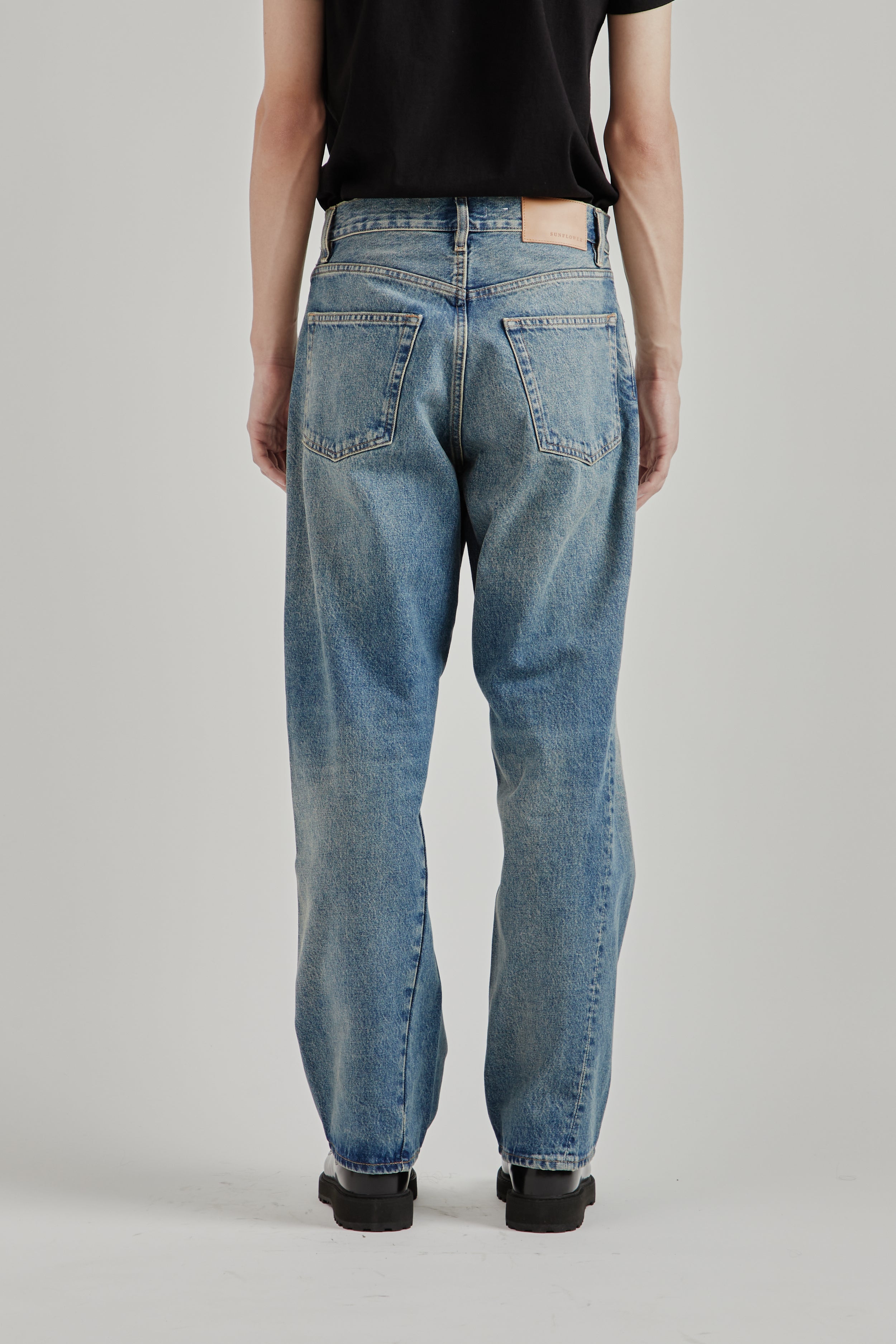 SUNFLOWER WIDE TWIST DENIM 32✖️32 Sunflower Wide Twist Rinse Blue