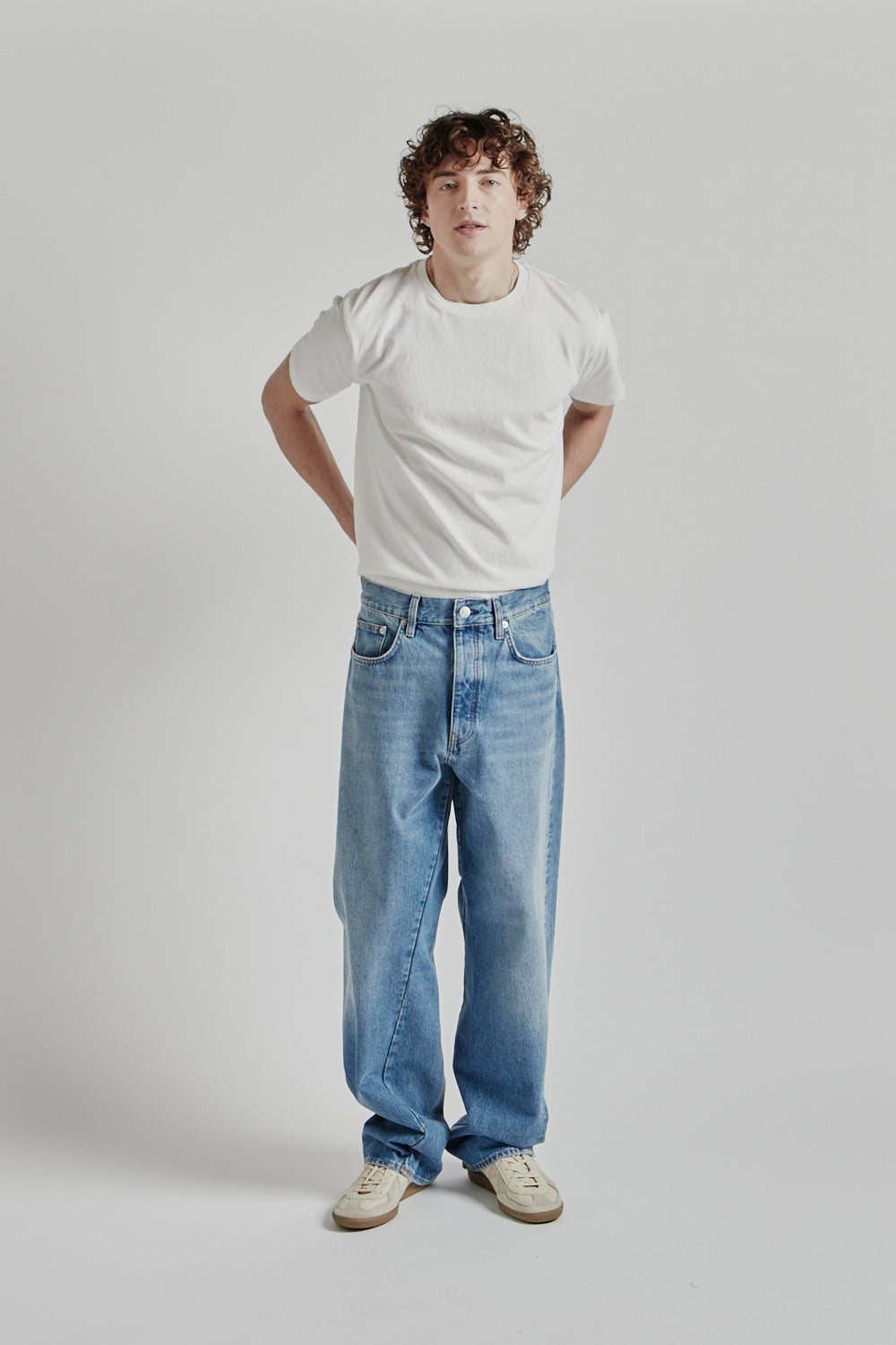 Sunflower Wide Twist Jeans Natural Vintage 10