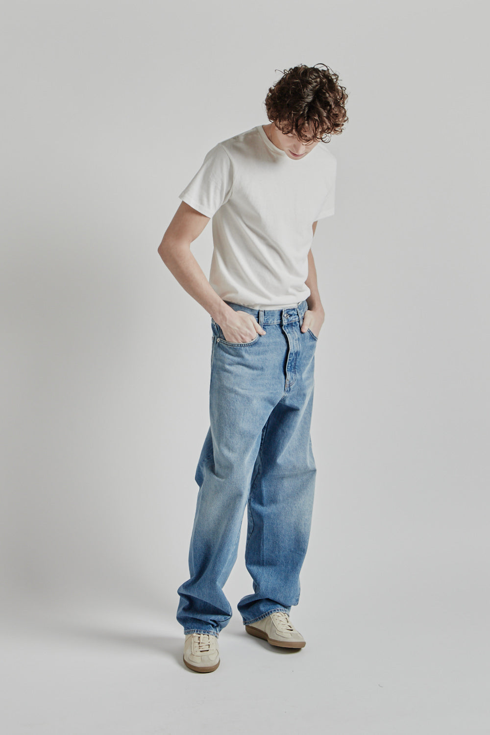 Sunflower Wide Twist Jeans Natural Vintage 12