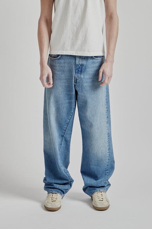Sunflower Wide Twist Jeans Natural Vintage 2
