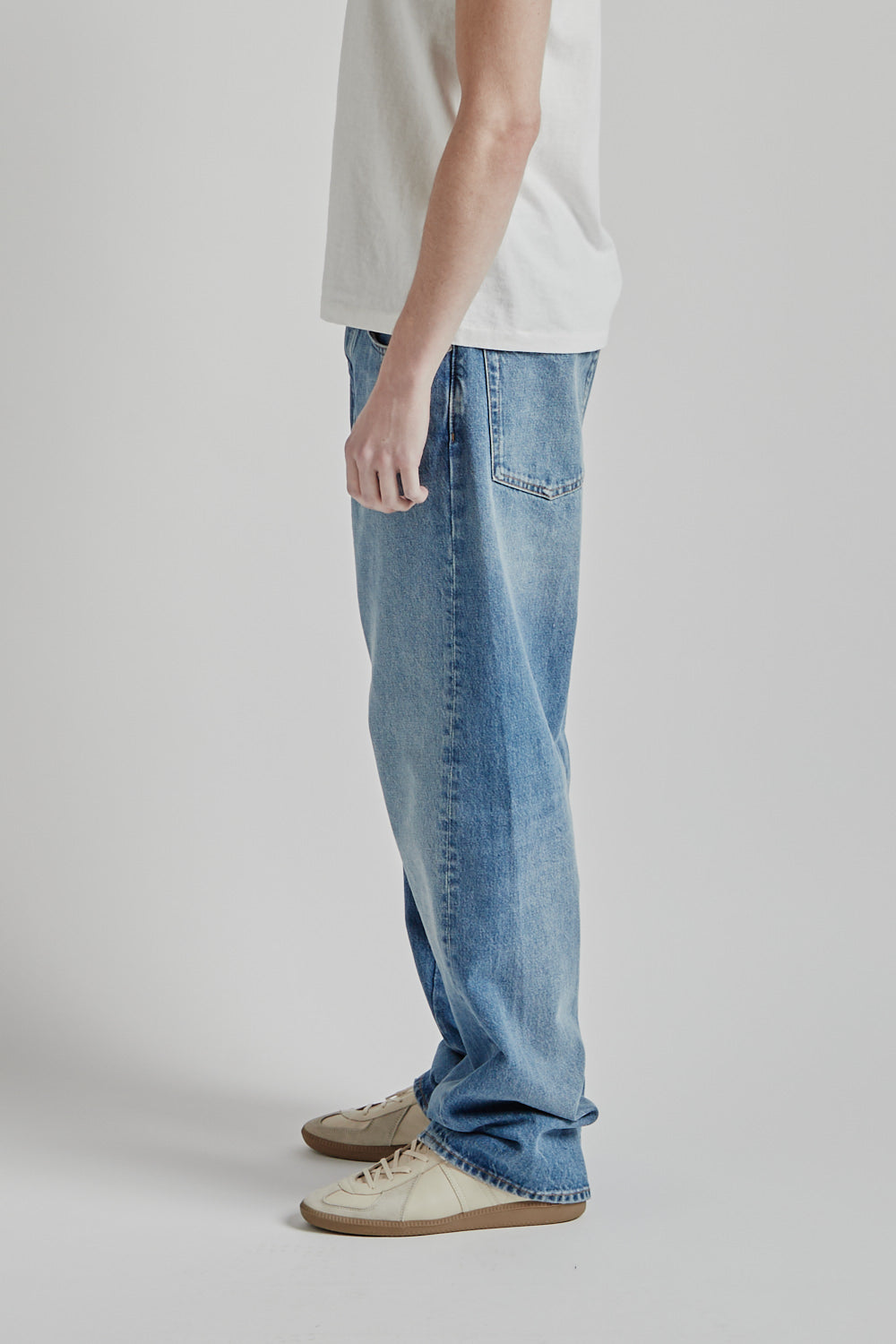 Sunflower Wide Twist Jeans Natural Vintage 3