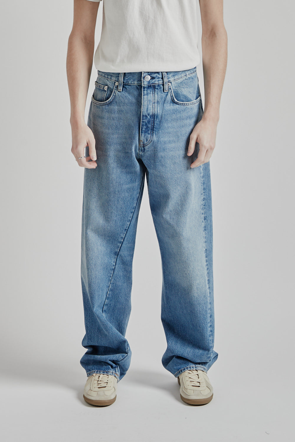 Sunflower Wide Twist Jeans Natural Vintage 5