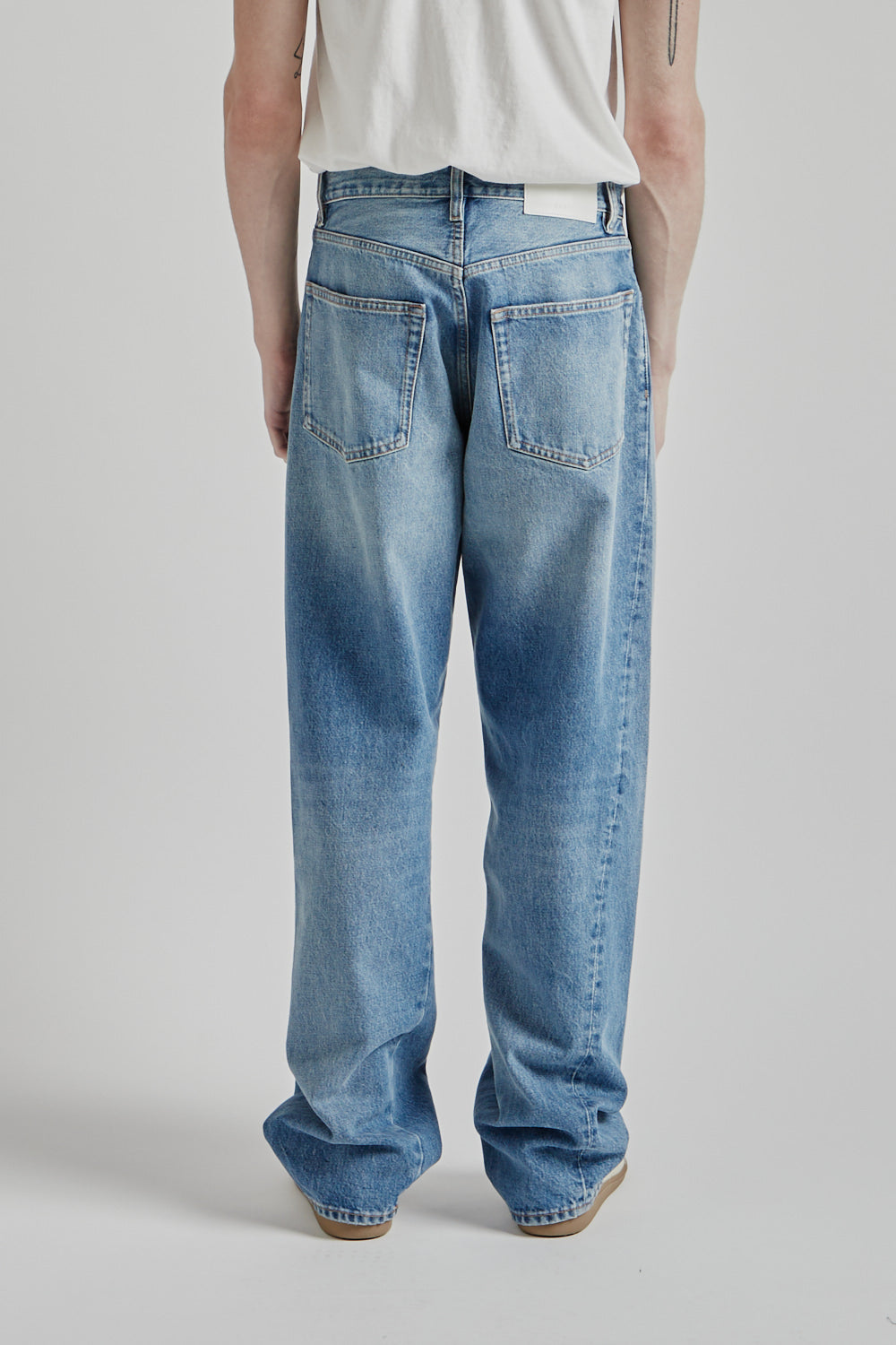 Sunflower Wide Twist Jeans Natural Vintage 7