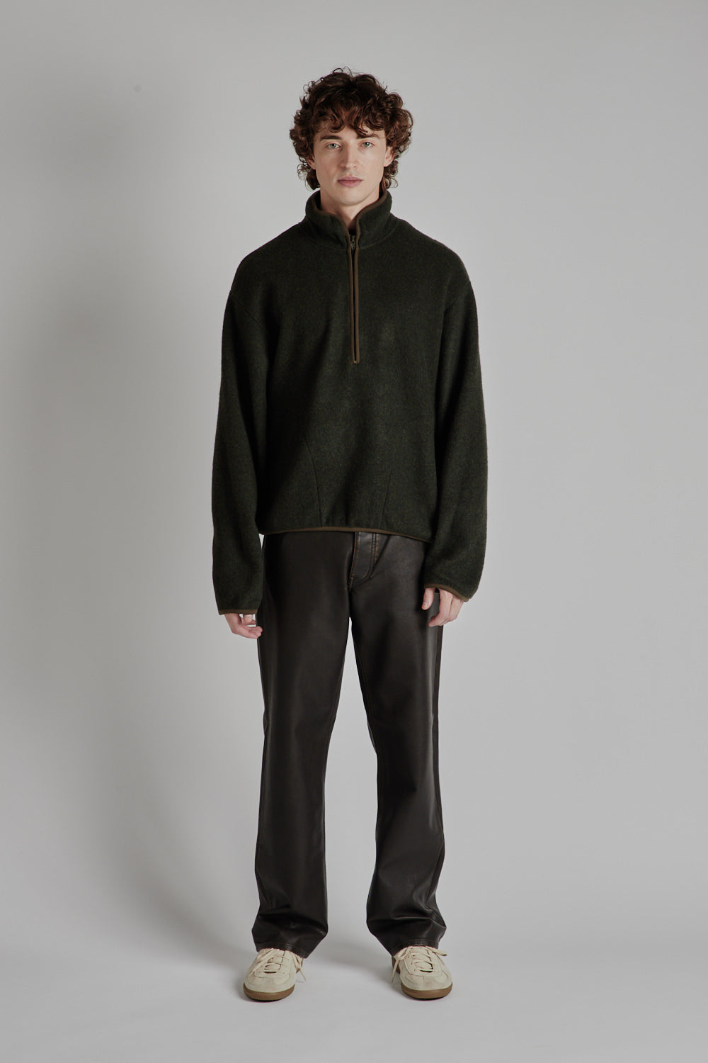 Sunflower Wool Zip Army 02