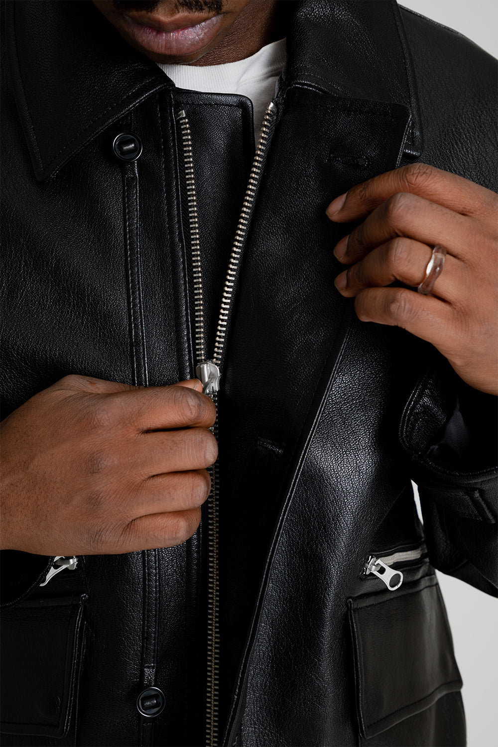 Uniform Bridge MK-3 Leather Jacket - Black | Wallace Mercantile Shop
