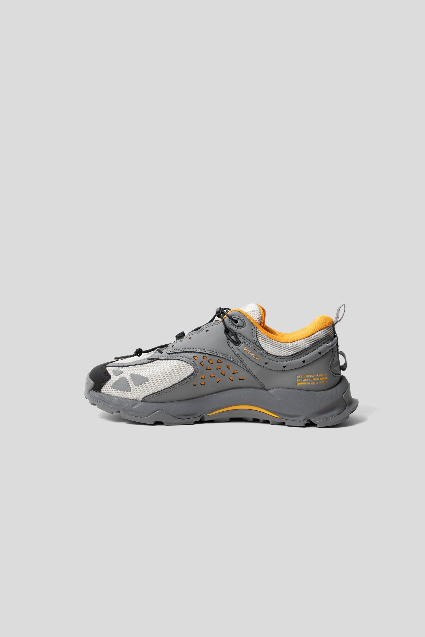 Athletics FTWR VTWO LOW in Taupe, Cadmium and Yellow.
