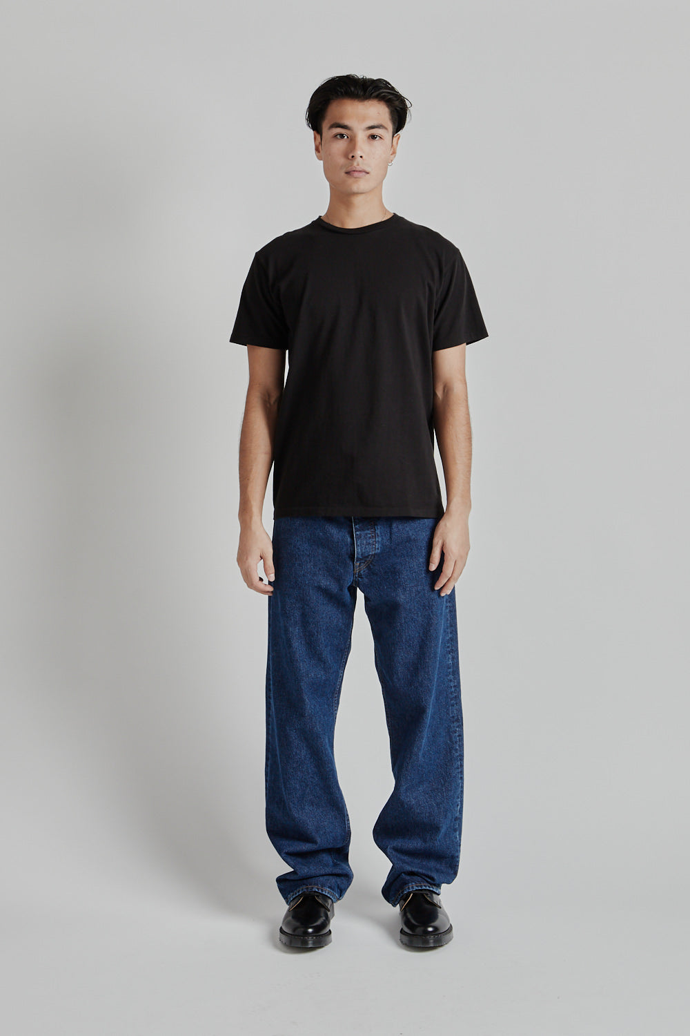 Velva Sheen 2 Pack Crewneck Tee - Black/Black | Wallace Mercantile