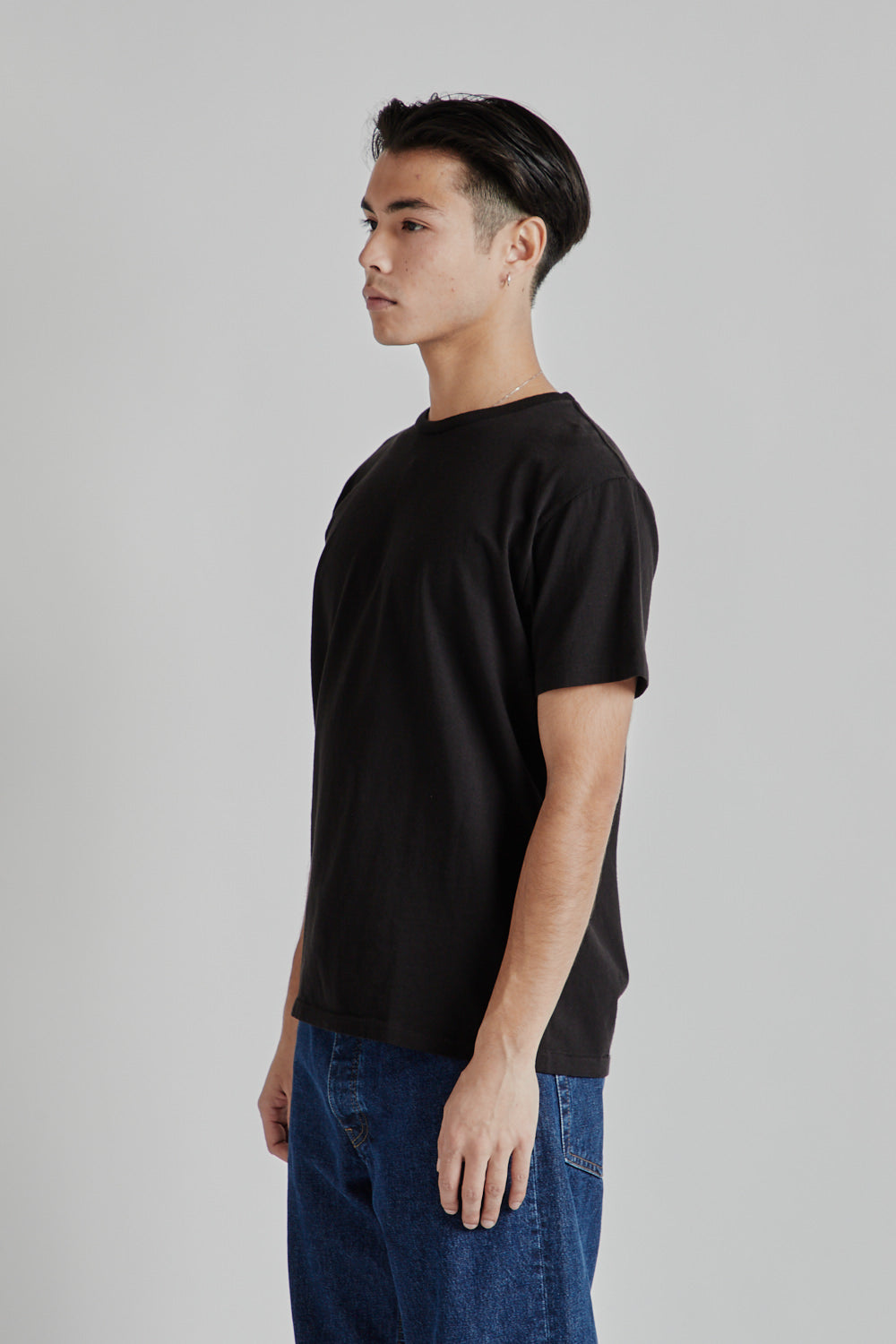 Velva Sheen 2 Pack Crewneck Tee Black Black 3