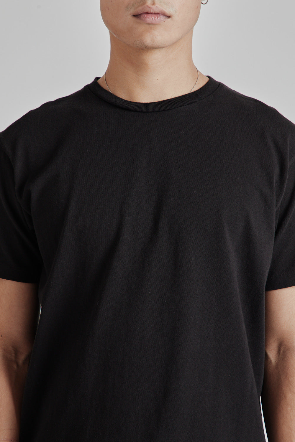 Velva Sheen 2 Pack Crewneck Tee - Black/Black | Wallace Mercantile