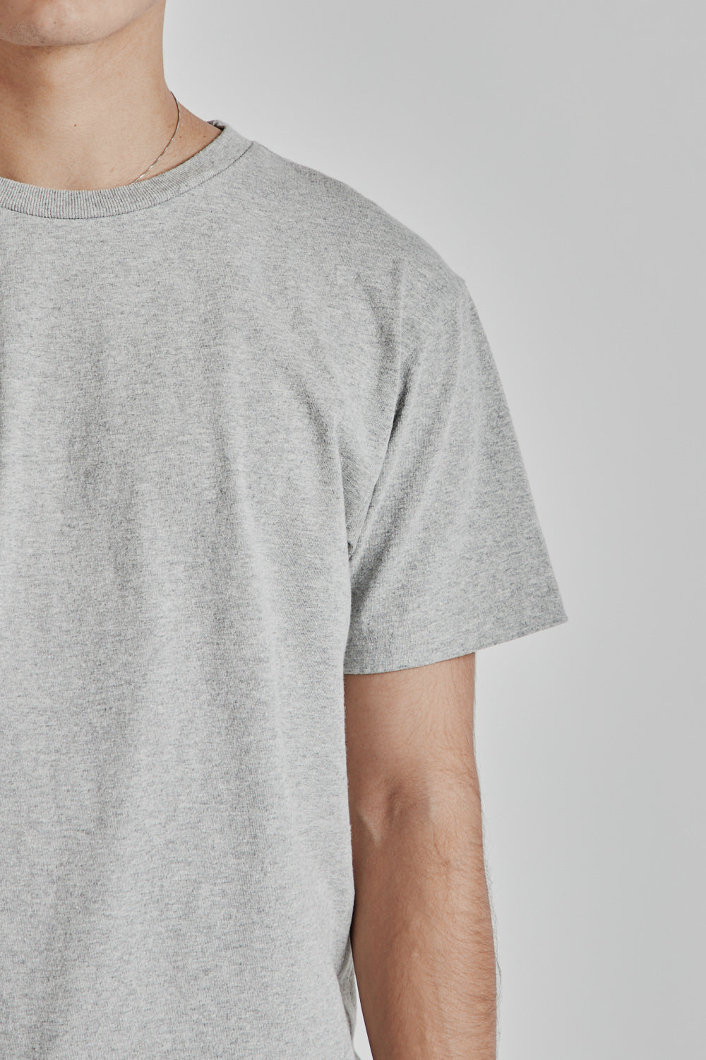 Velva Sheen 2 Pack Crewneck Tee - White/Heather Grey | Wallace