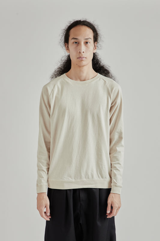 Pigment L/S Raglan Tee - Oatmilk