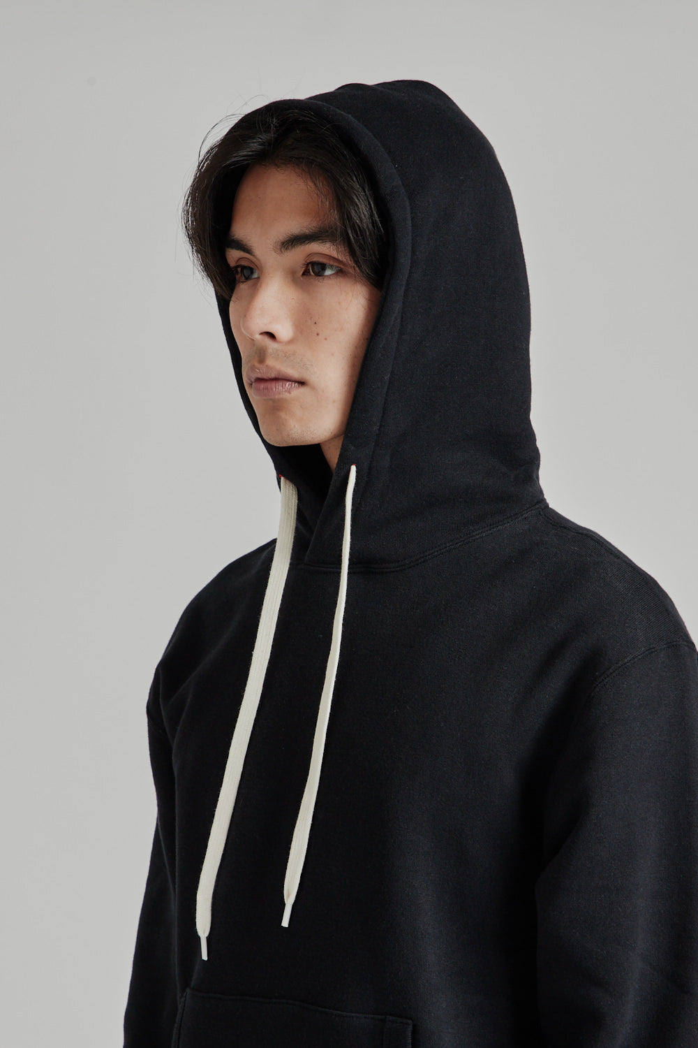 Velva Sheen Loopwheeler PO Hoodie Black 9