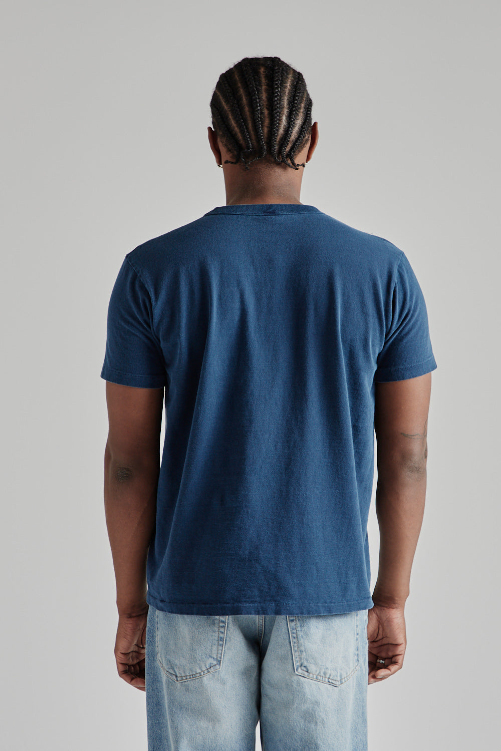 Pigment Dyed Pocket Tee - Navy