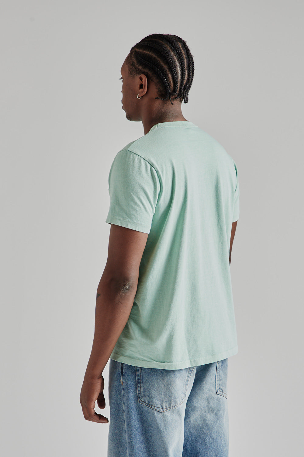 Pigment Dyed Pocket Tee - Nephrite