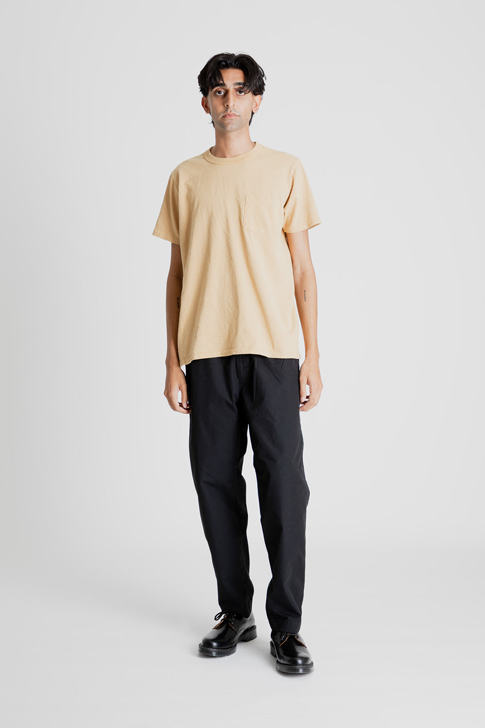 Velva Sheen Pigment Dyed Pocket Tee in Nugget