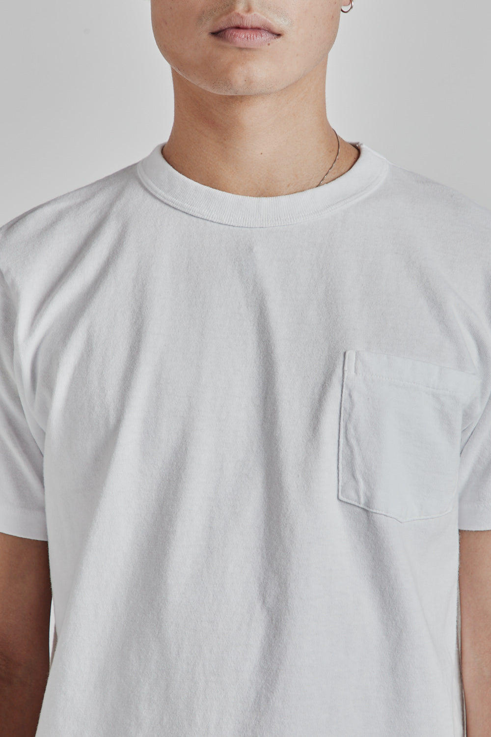 Velva Sheen Pigment Dyed Pocket Tee White 04